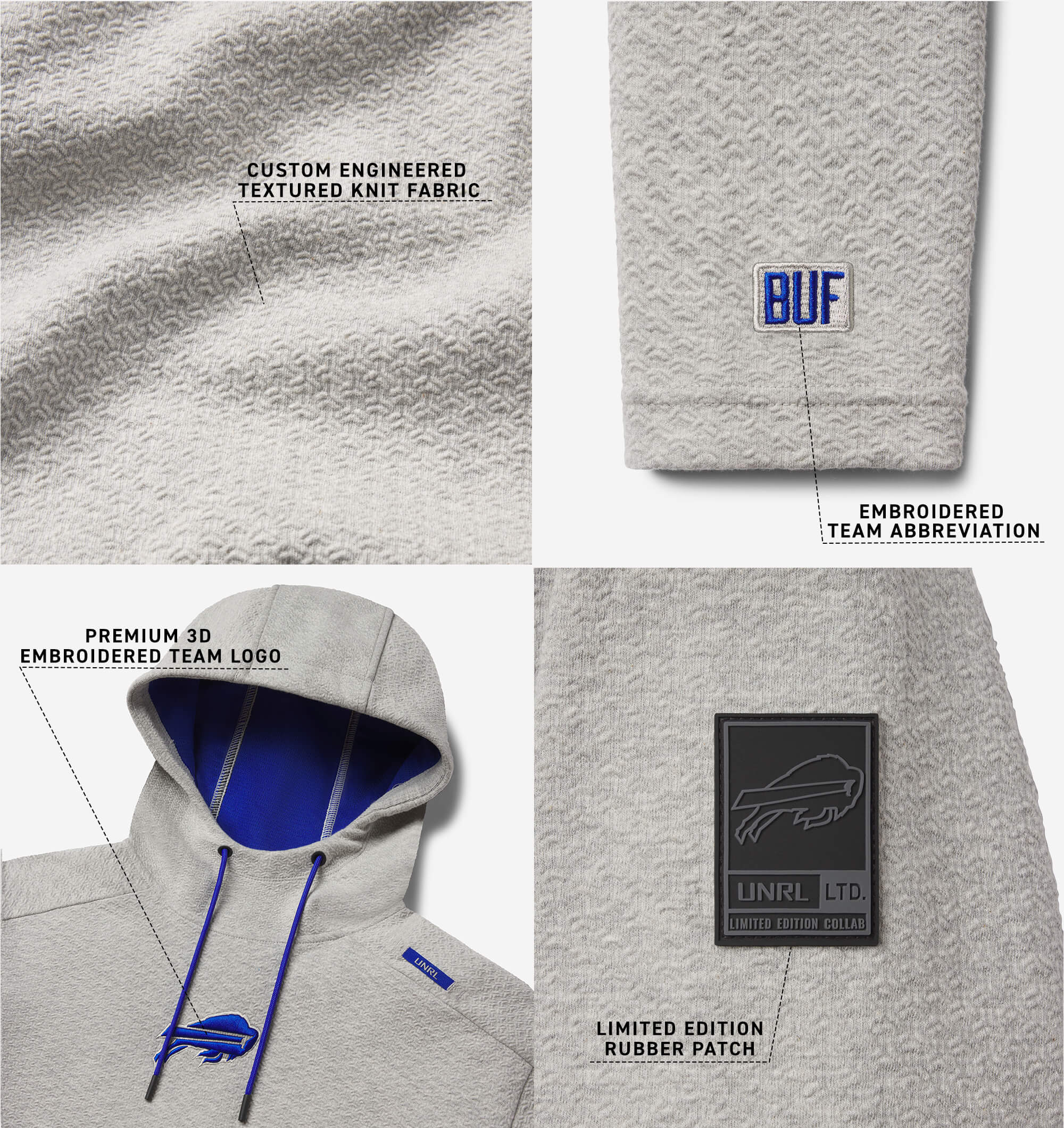 UNRL x Bills Ascend Hoodie