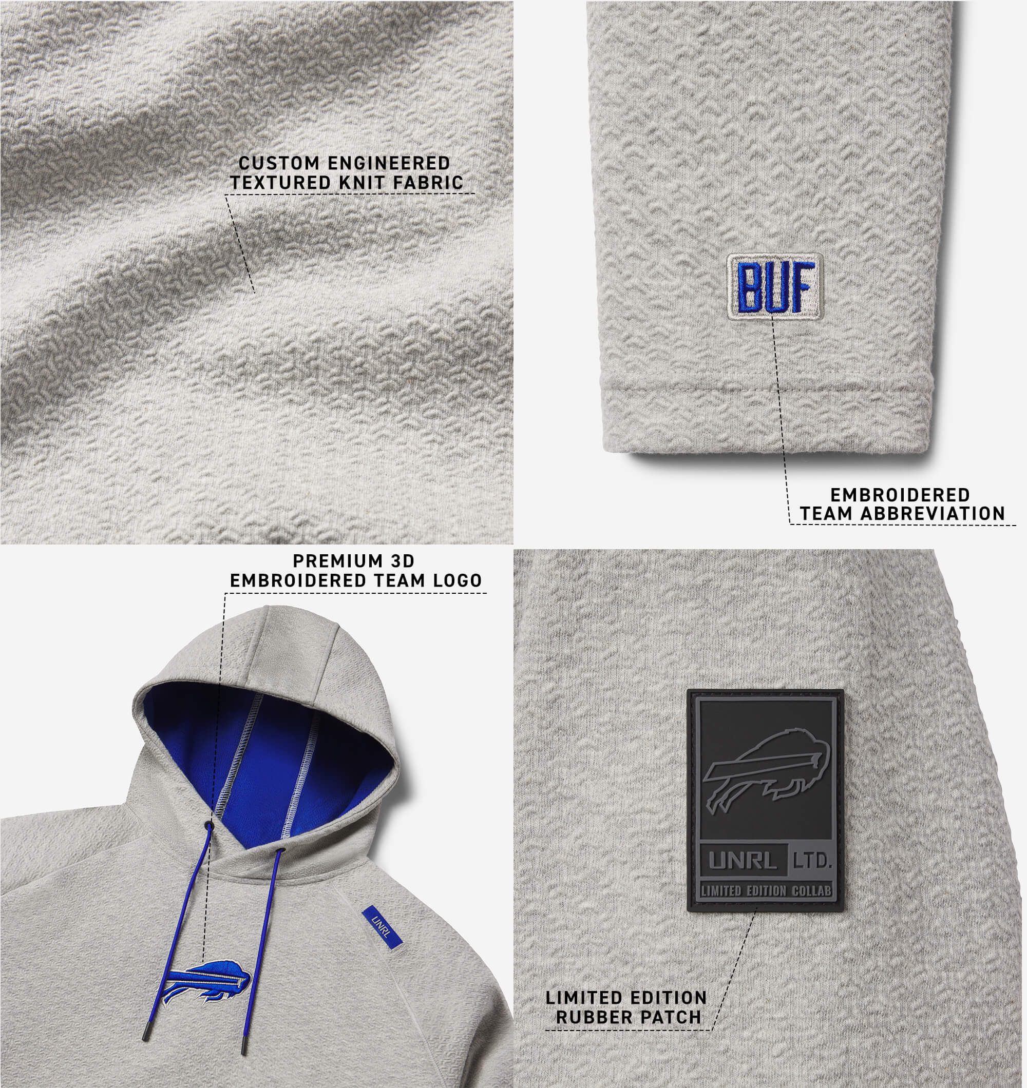 UNRL x Bills Elevation Hoodie
