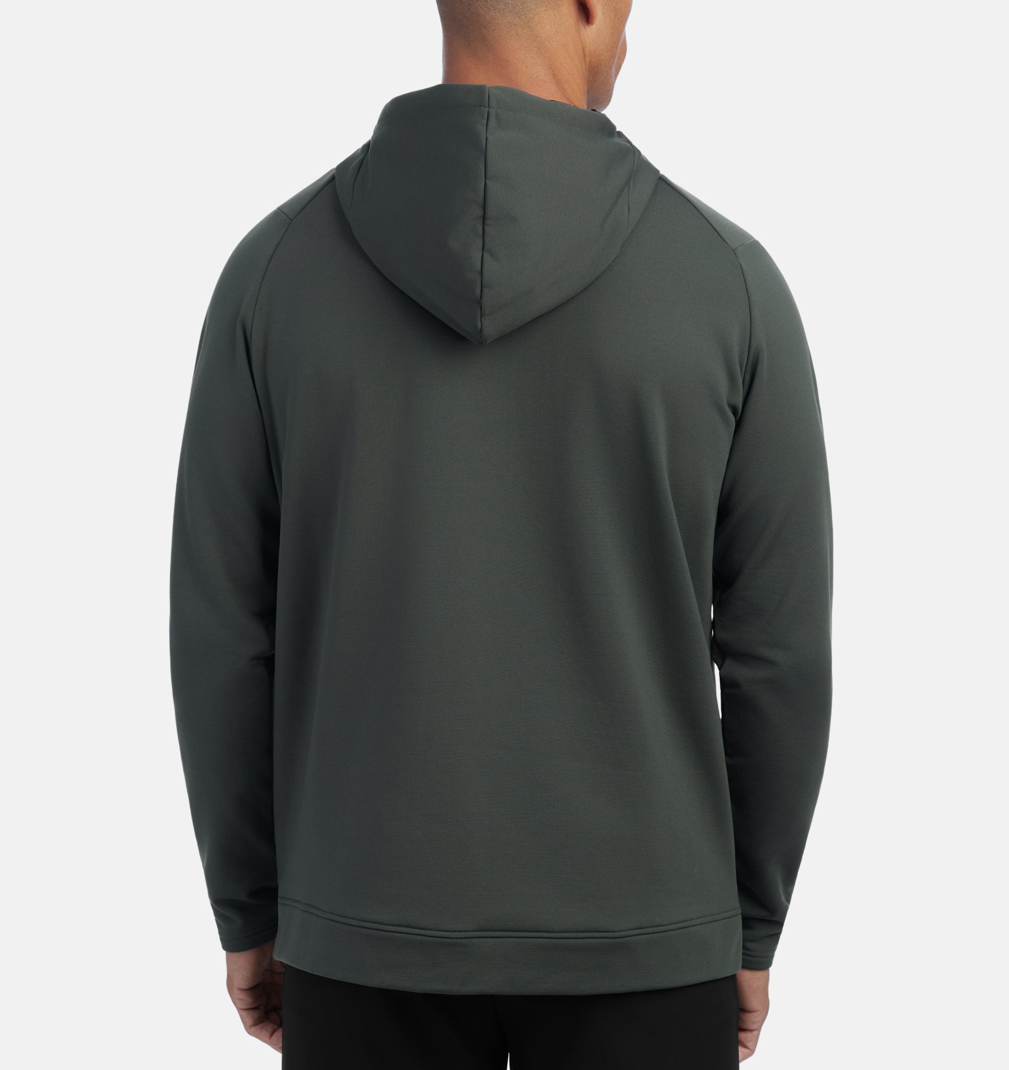 Crossover Half-Zip Hoodie