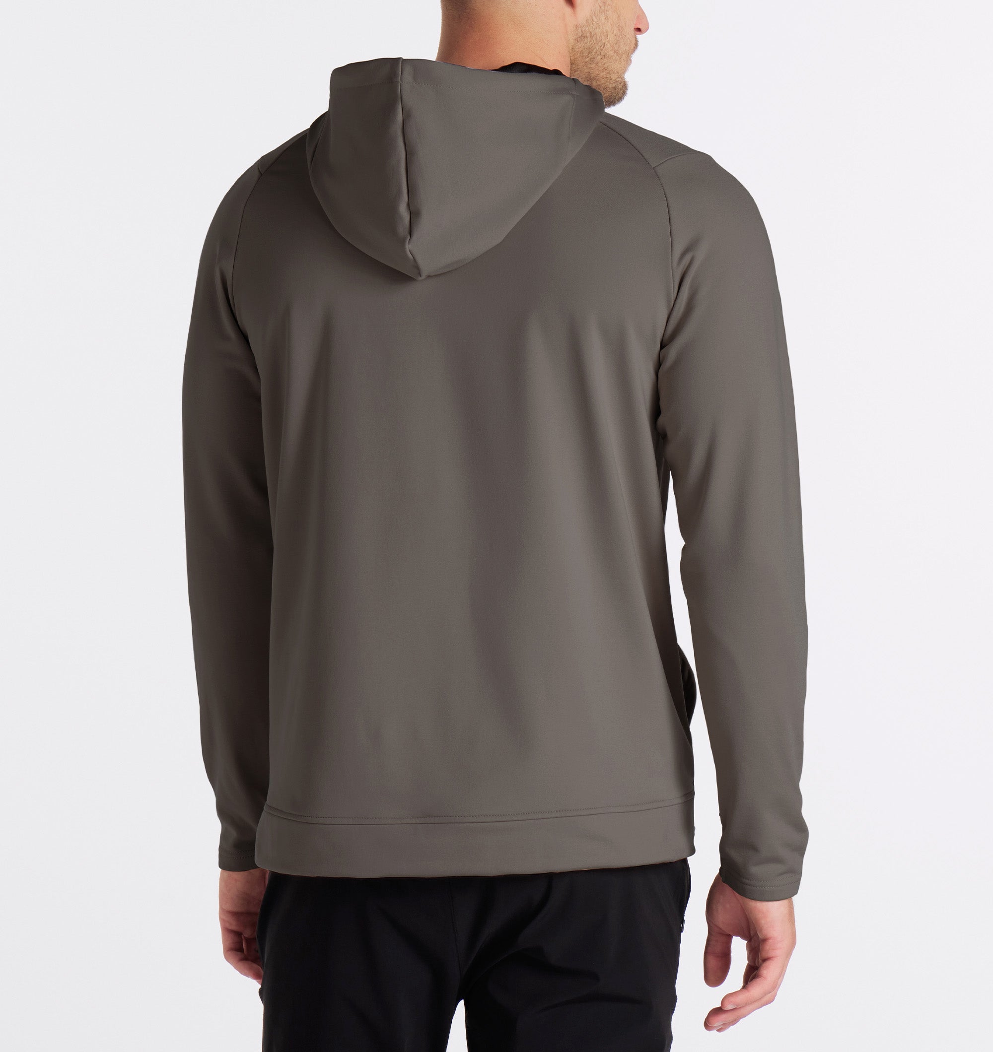 Crossover Half-Zip Hoodie