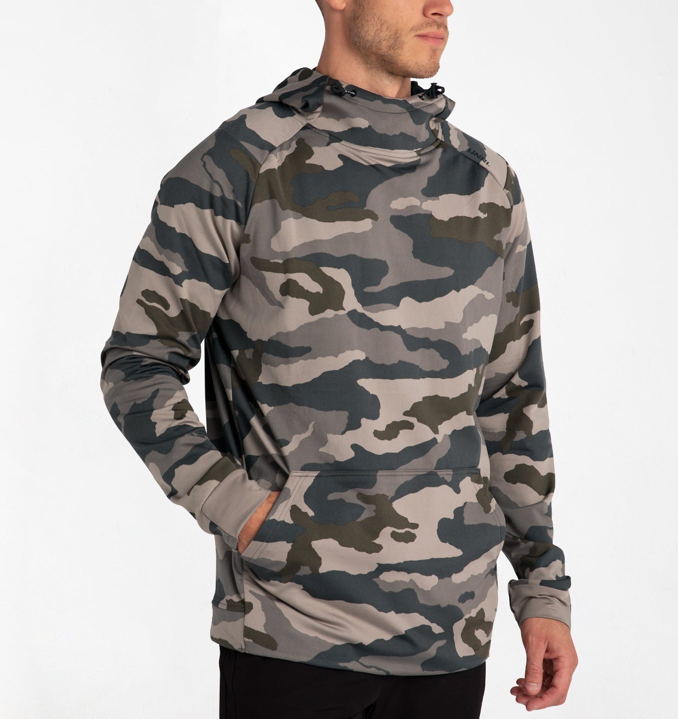 Crossover Hoodie II - Woodland Camo - UNRL