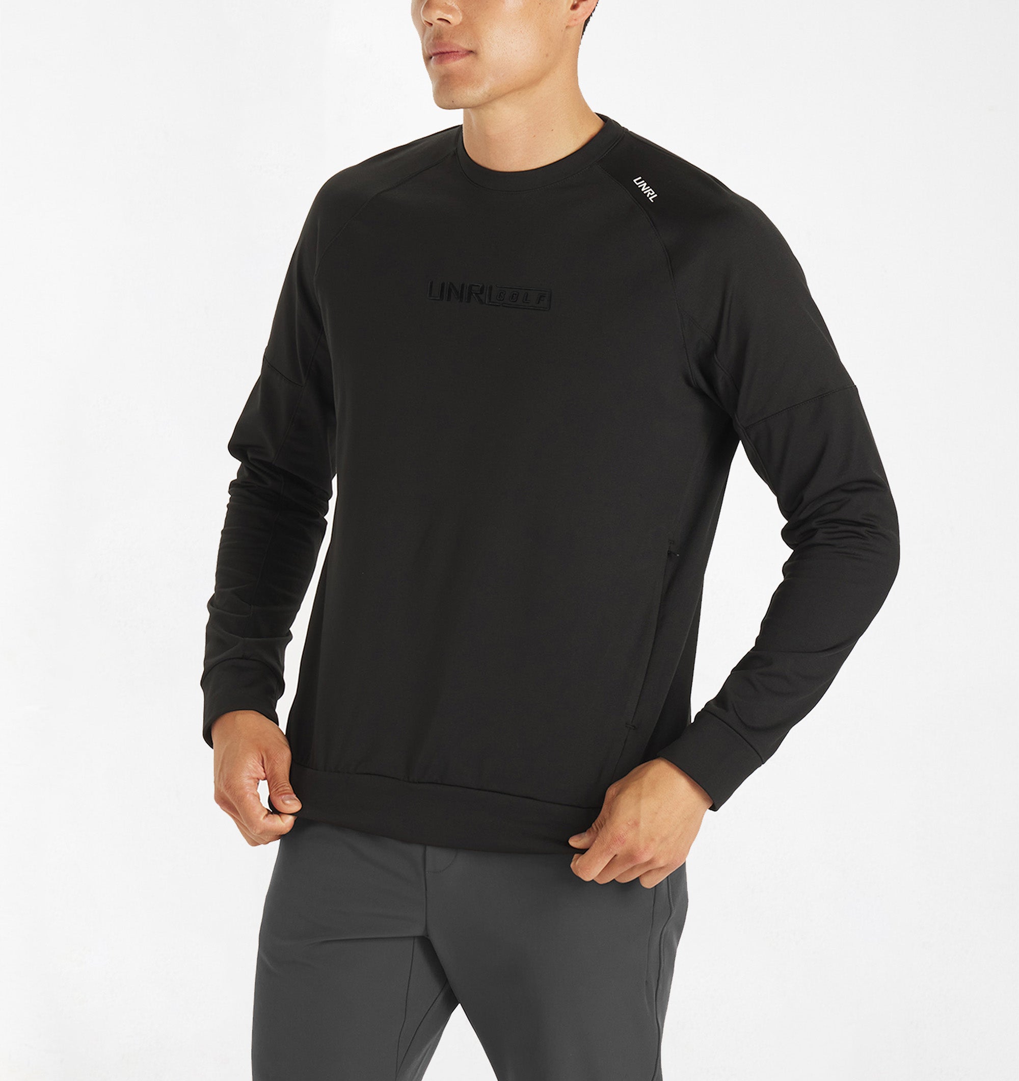 メンズウェア GOOLD GOLF ROCKERS CREW NECK SET GRAY XL Crossover Crewneck [Golf] – UNRL