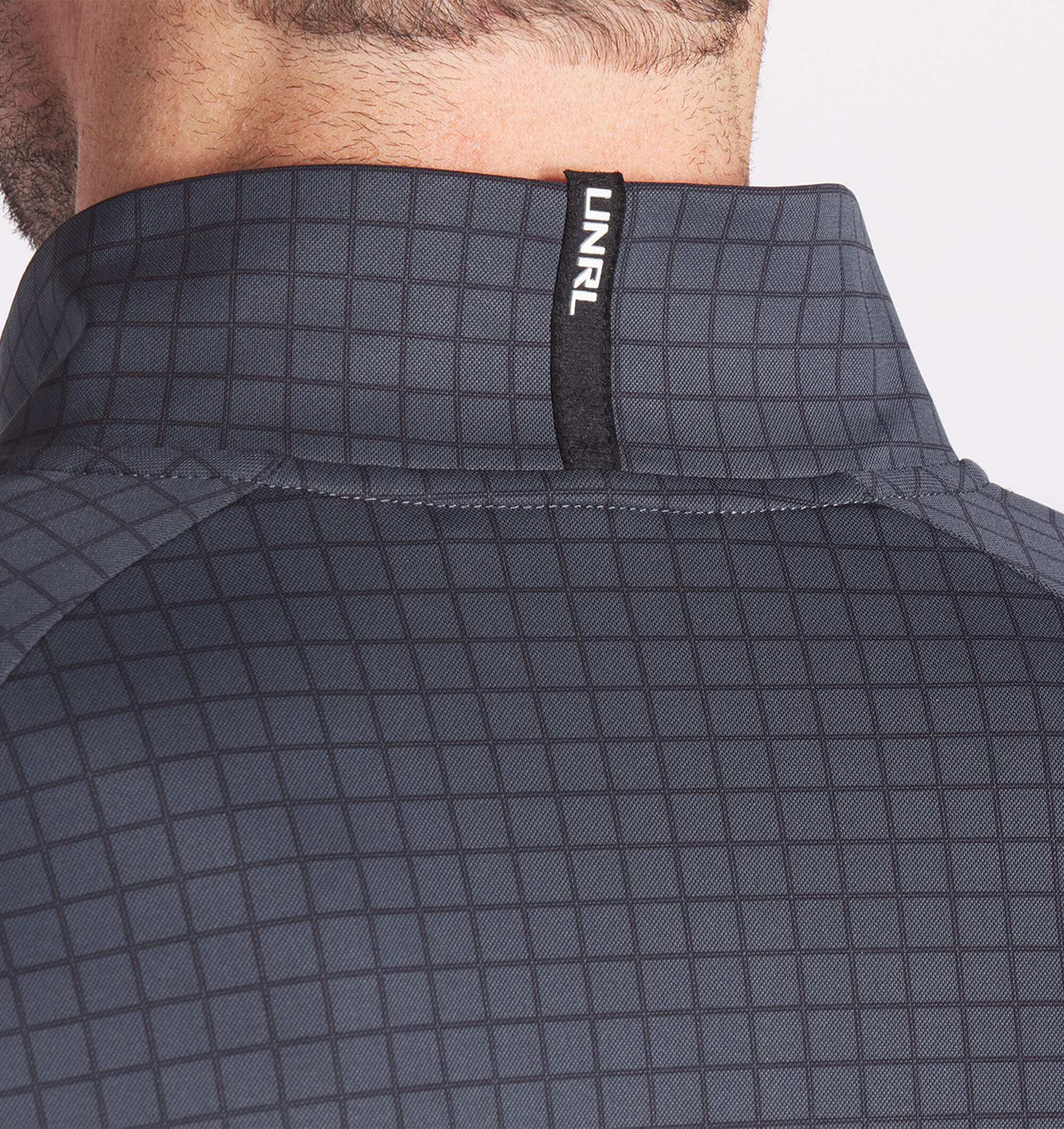 Highlands Quarter Zip - Iron Plaid - UNRL