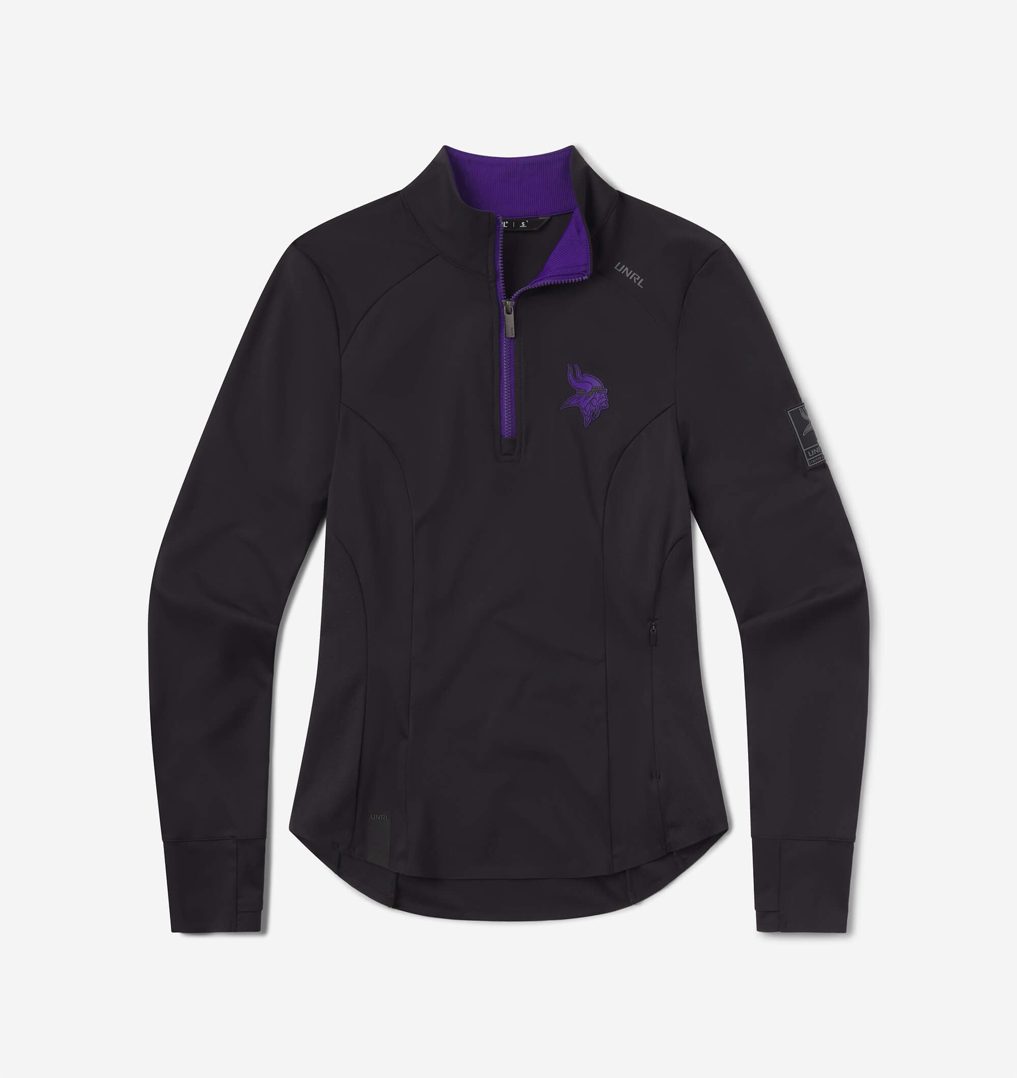 UNRL x Vikings Performa Fitted Half-Zip