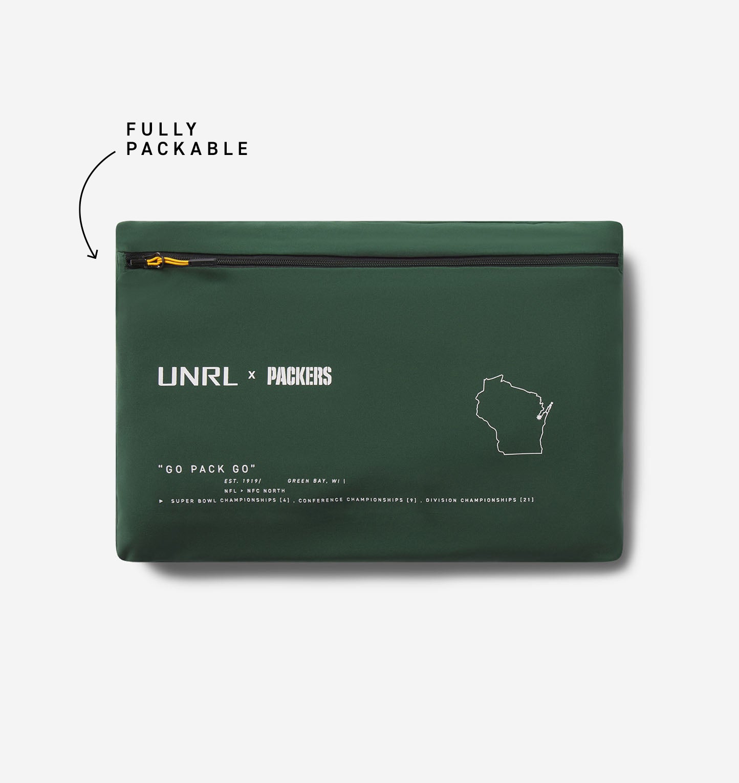 UNRL x Packers DWR Track Jacket