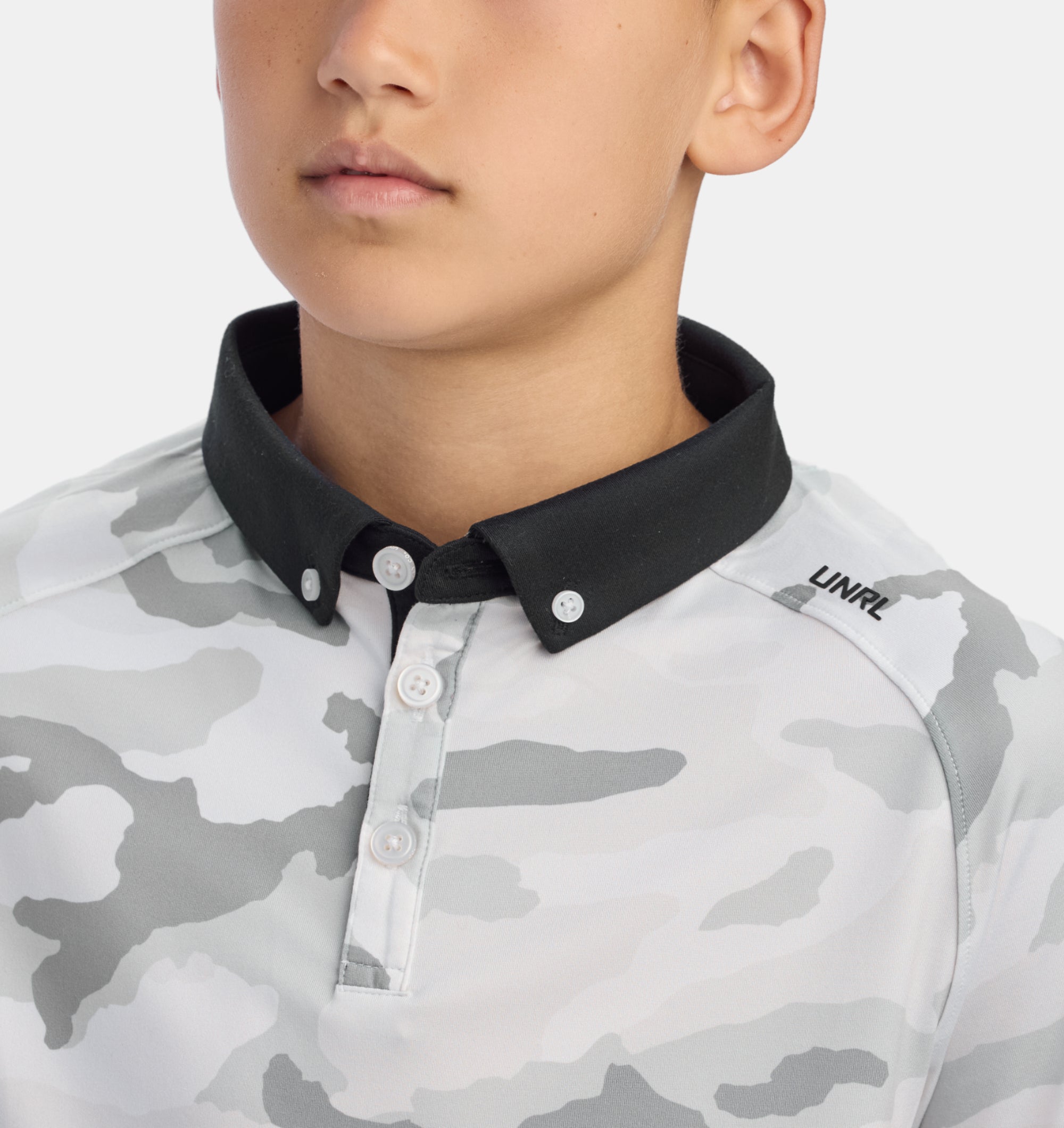 Youth Polar Camo Polo