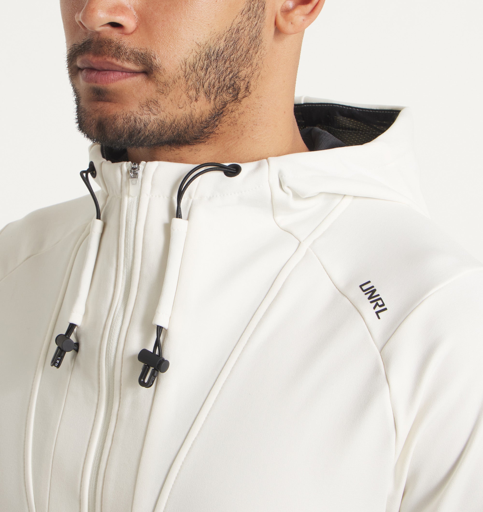Crossover Half-Zip Hoodie