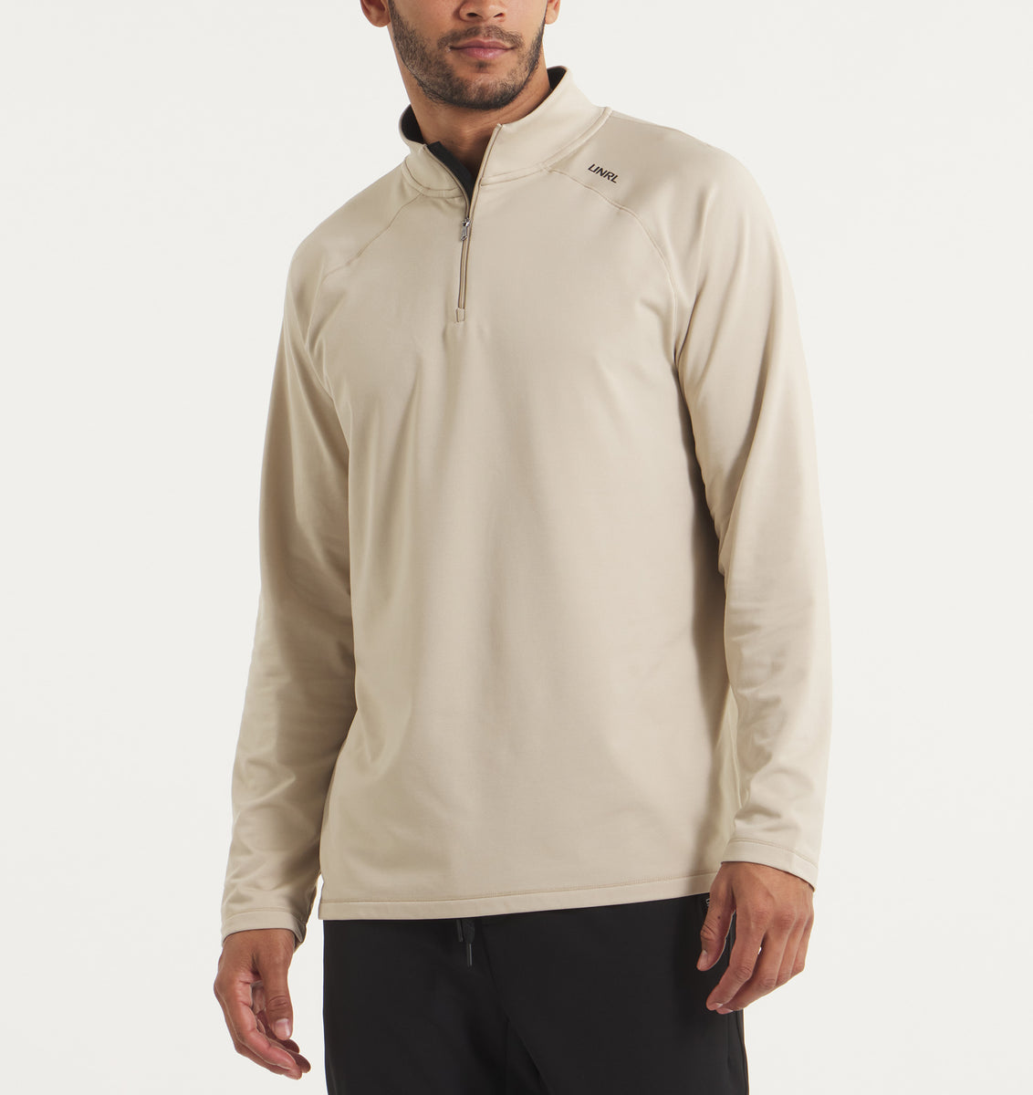 [る] UNRL Interlock Quarter Zip | Men's Sahara Quarter Zip
