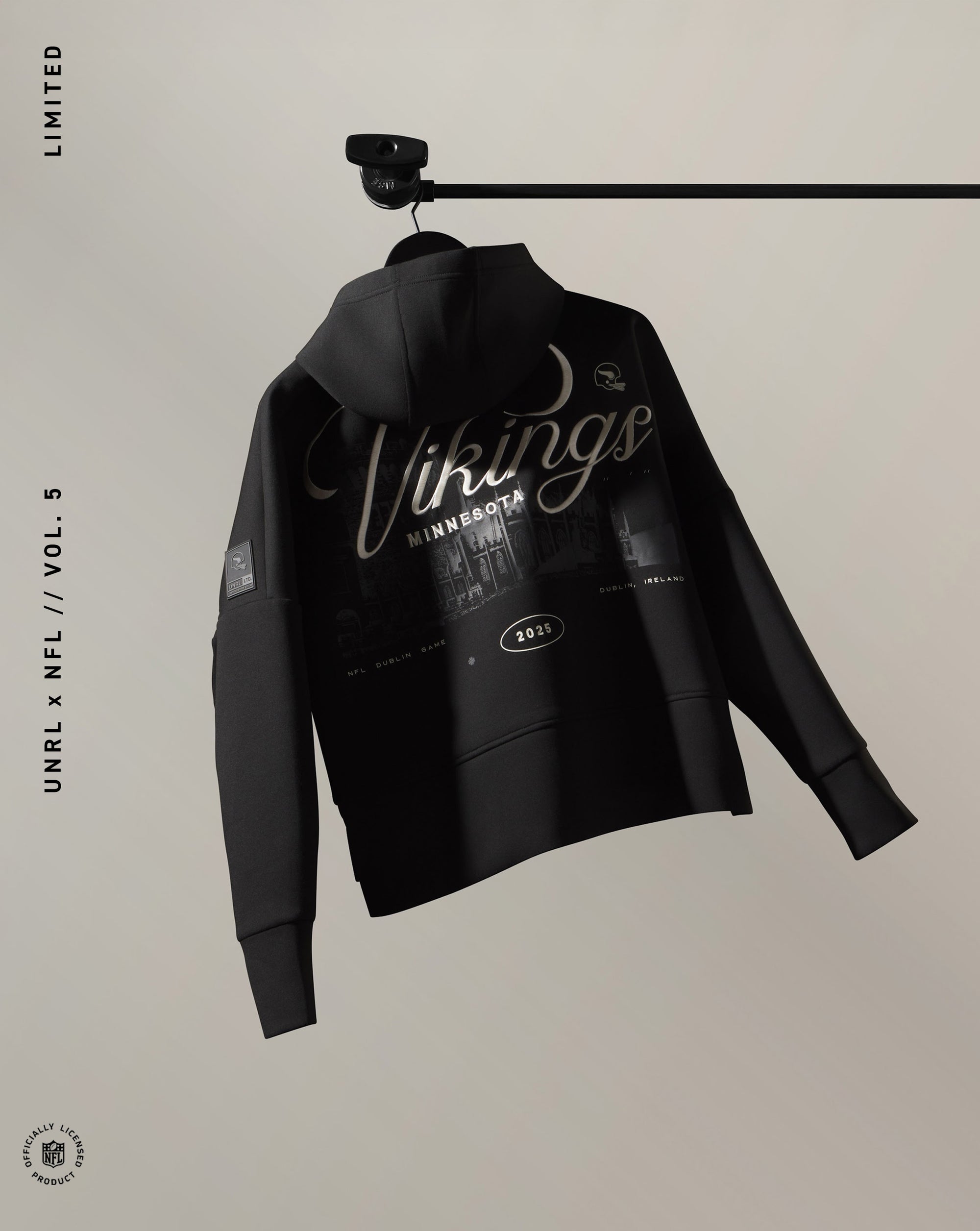 UNRL x Vikings LTD. Dublin Luxbreak Oversized Hoodie