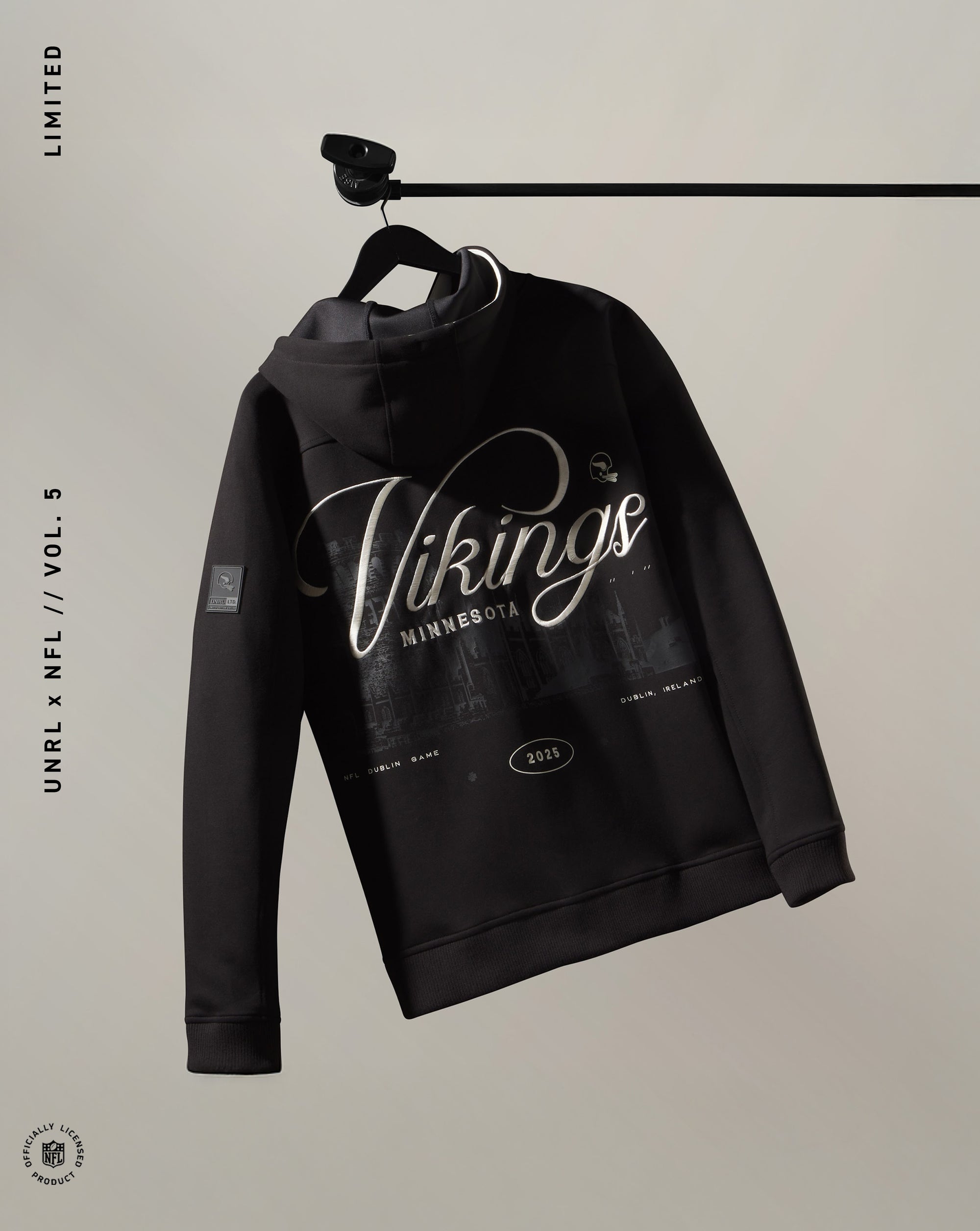 UNRL x Vikings LTD. Dublin High Street Hoodie