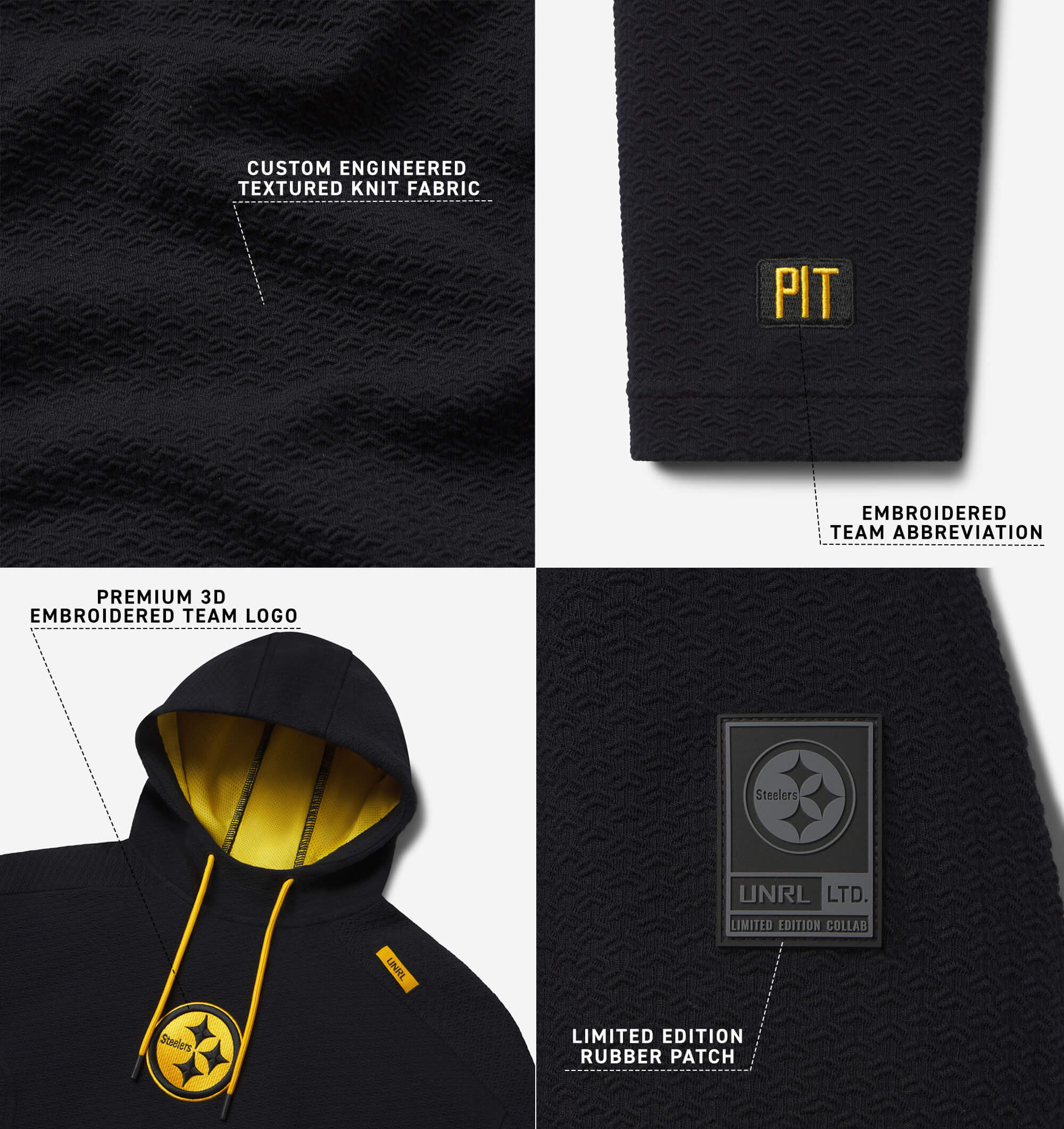 UNRL x Steelers Ascend Hoodie