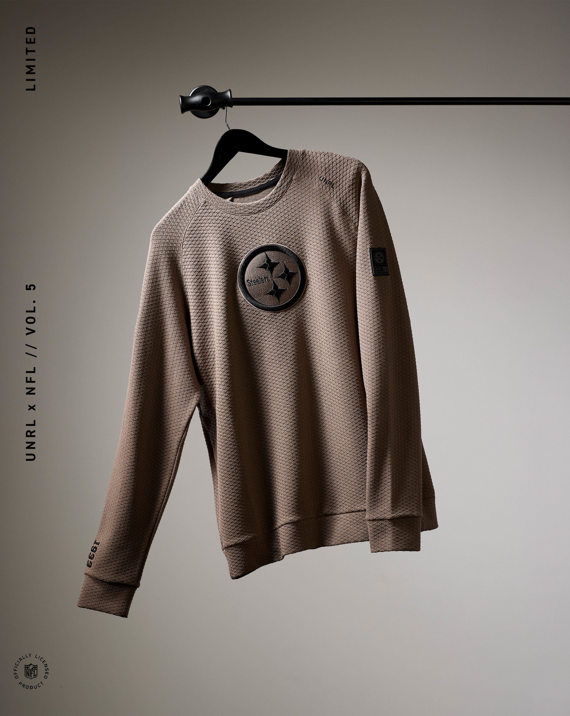 UNRL x Steelers LTD. Elevation Crewneck