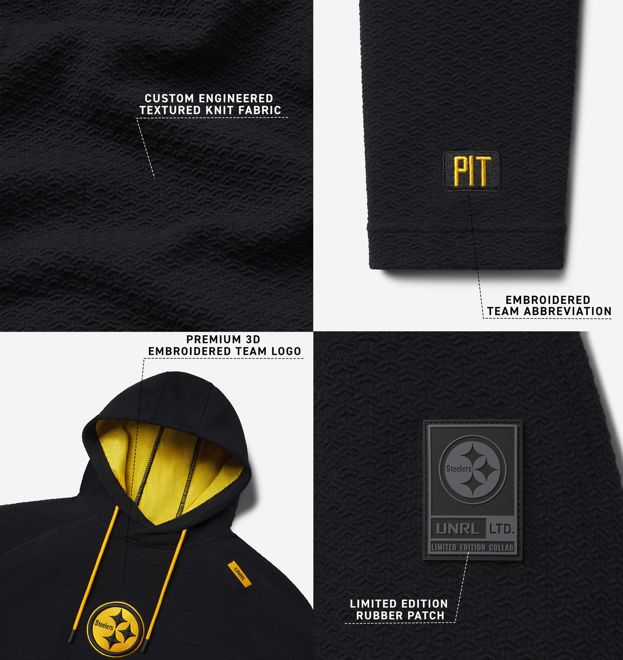UNRL x Steelers Elevation Hoodie