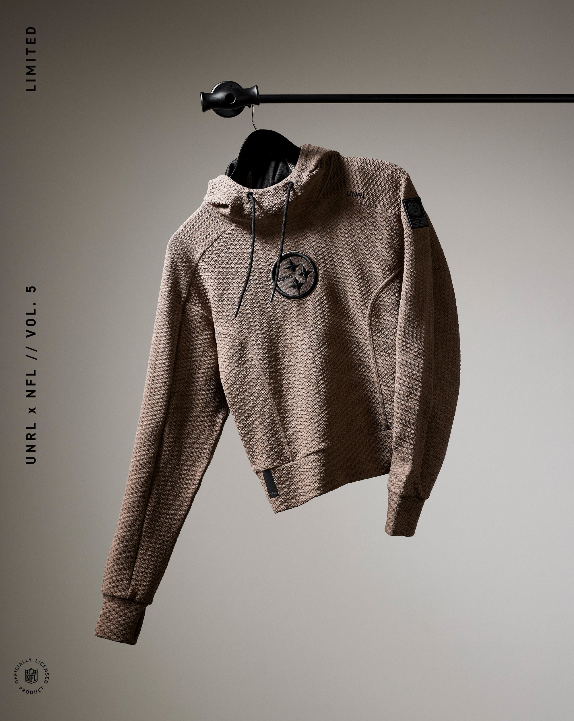 UNRL x Steelers LTD. Women's Elevation Hoodie