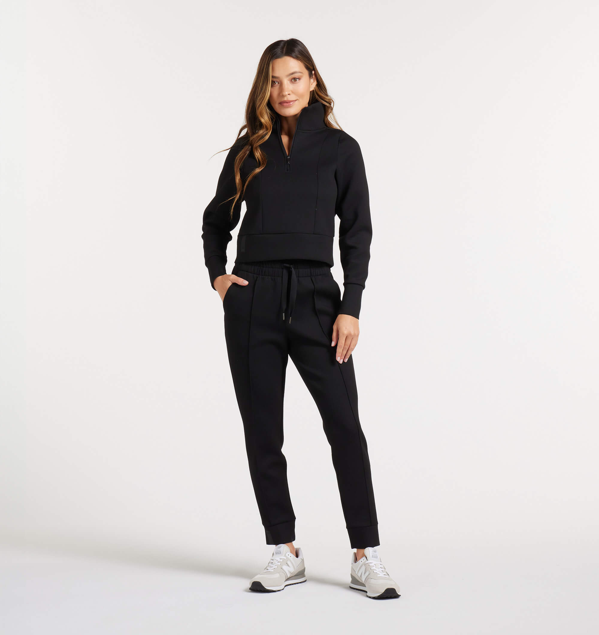 Model is 5'9", size 2 and is wearing size XS.