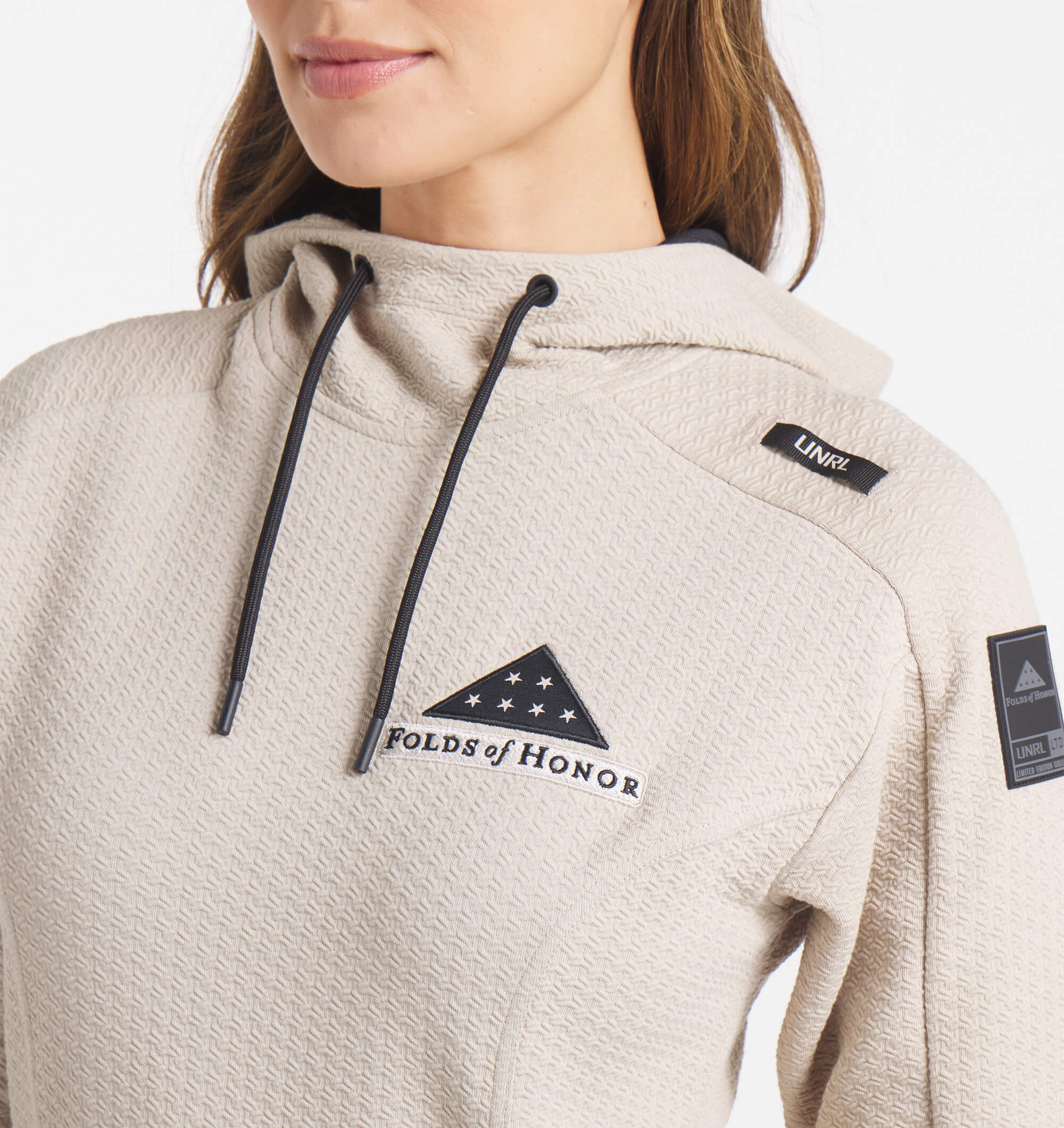 UNRL x Folds of Honor LTD. Ascend Hoodie | Sand