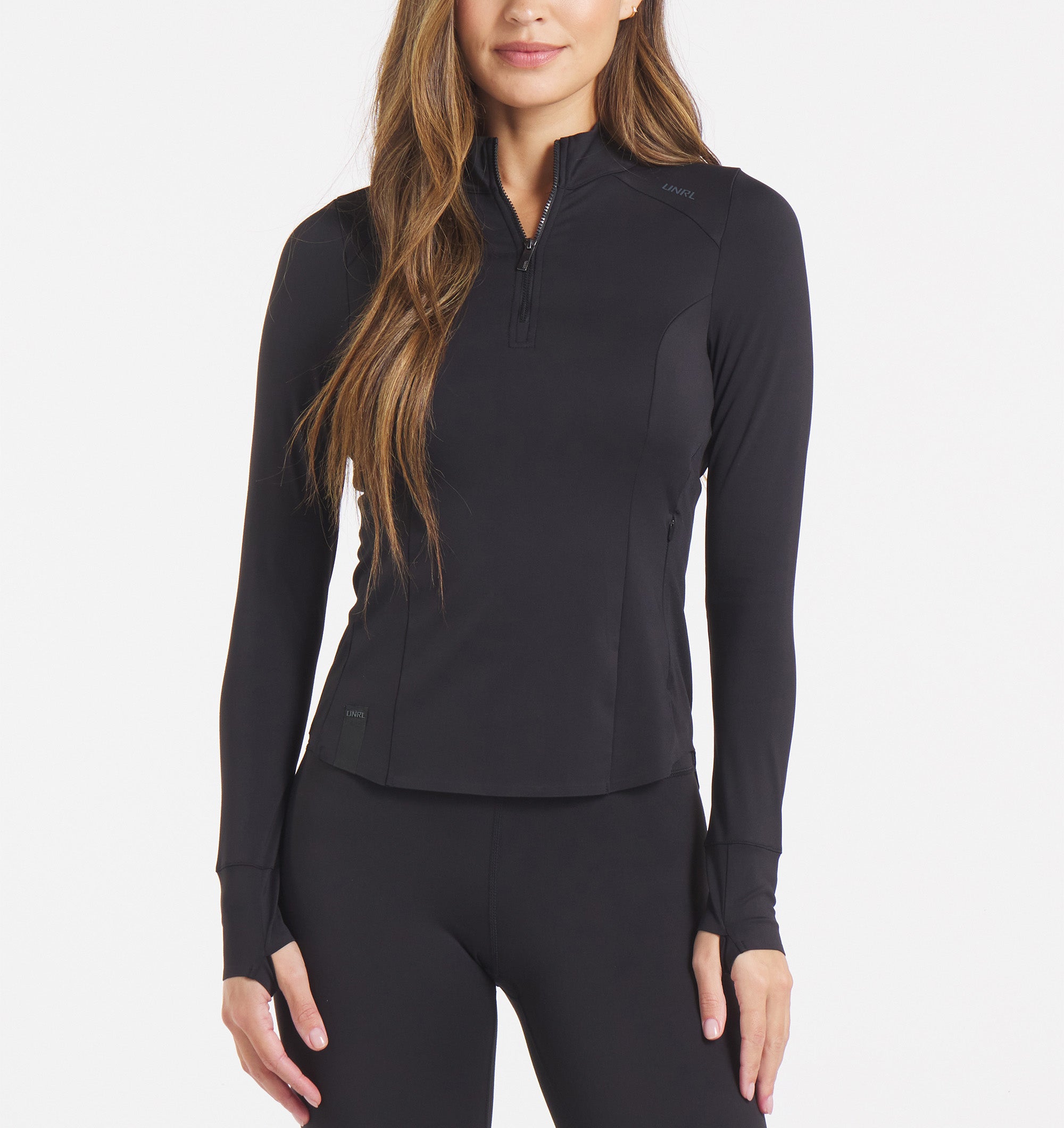 UNRL Women Performa Fitted Half-Zip