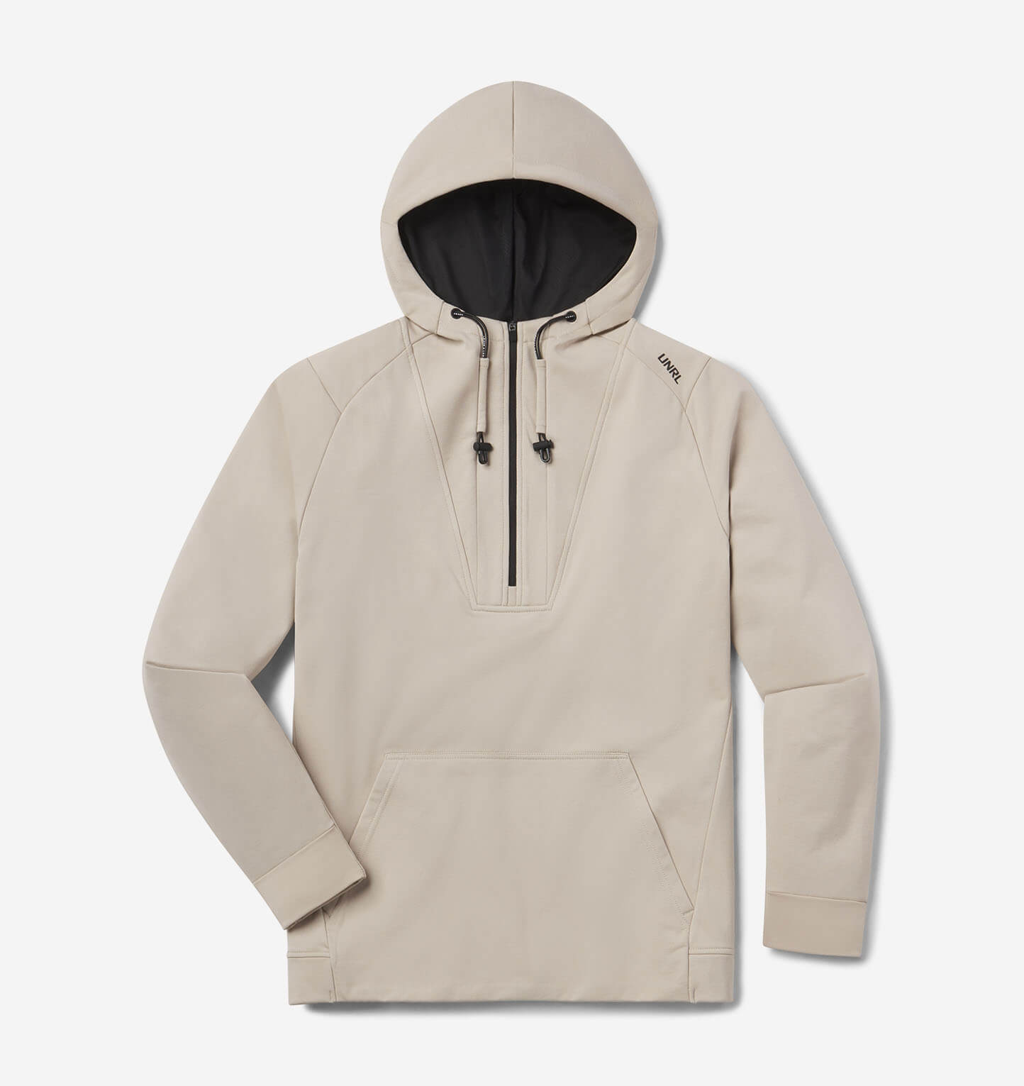 Half Zip Fleece Hoodless Sweatshirt Jacket Half Zip Crewneck