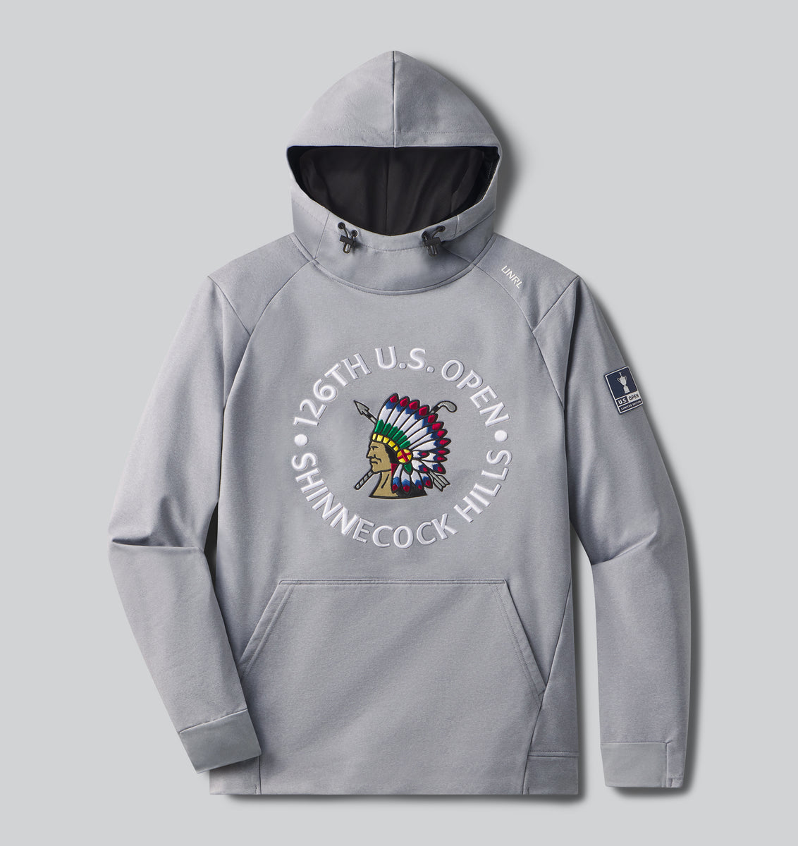 Pull Homme Ushiwear Gris Avec Logo - Taille L - Mélange Coton - Occasion
