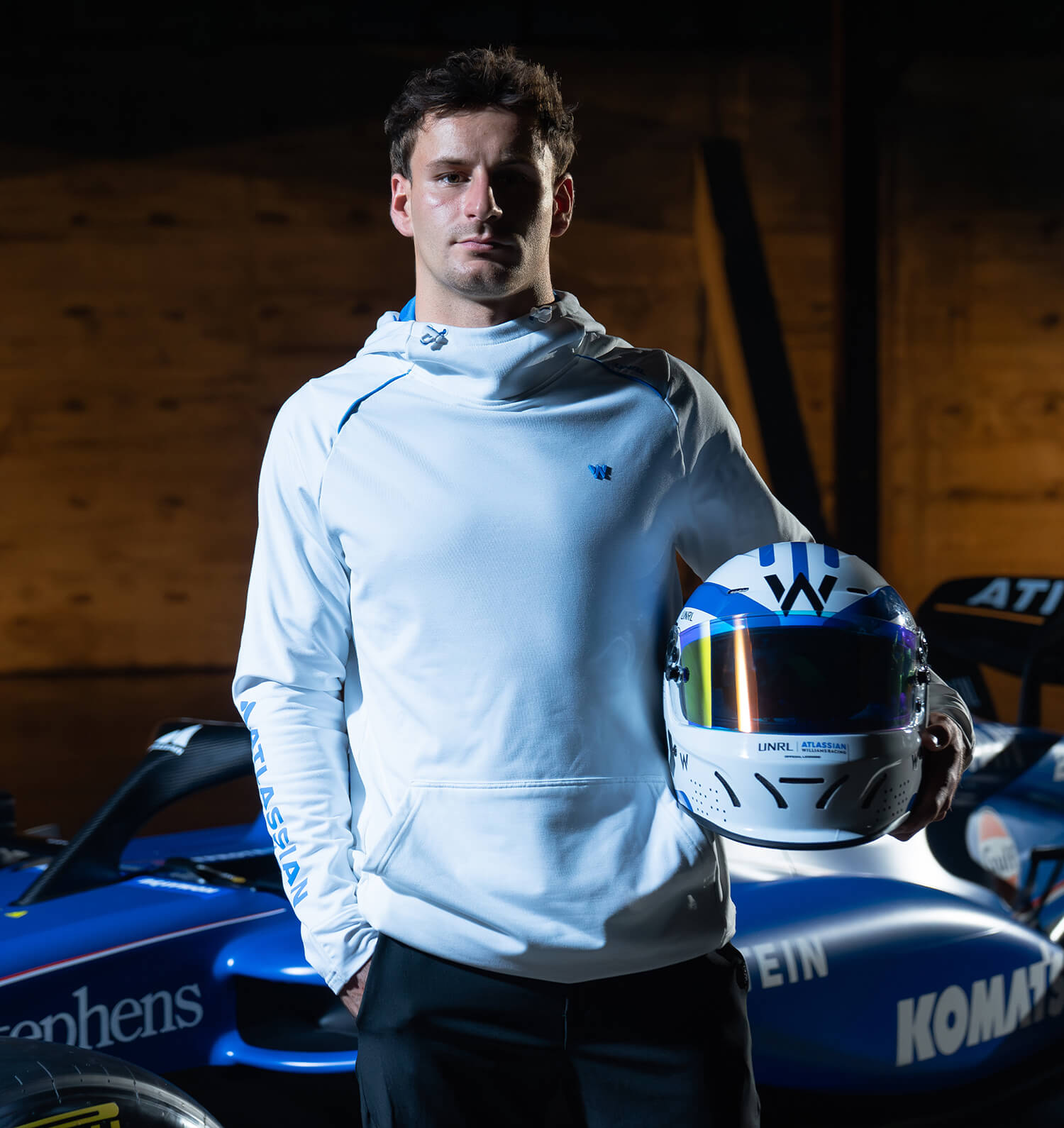 UNRL x Atlassian Williams Racing Crossover Hoodie II