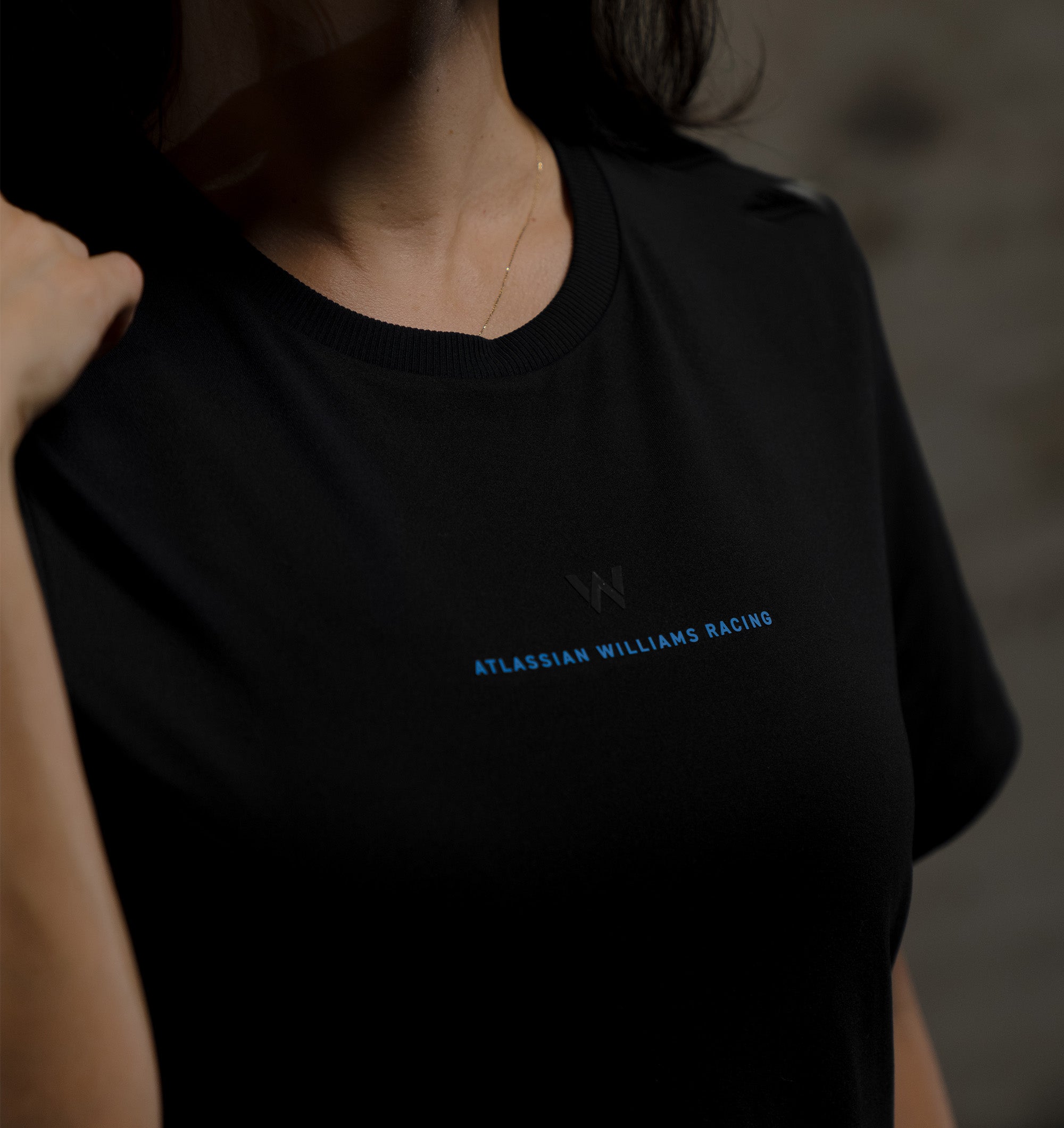 UNRL x Atlassian Williams Racing Women's Boxy Ultra Tee