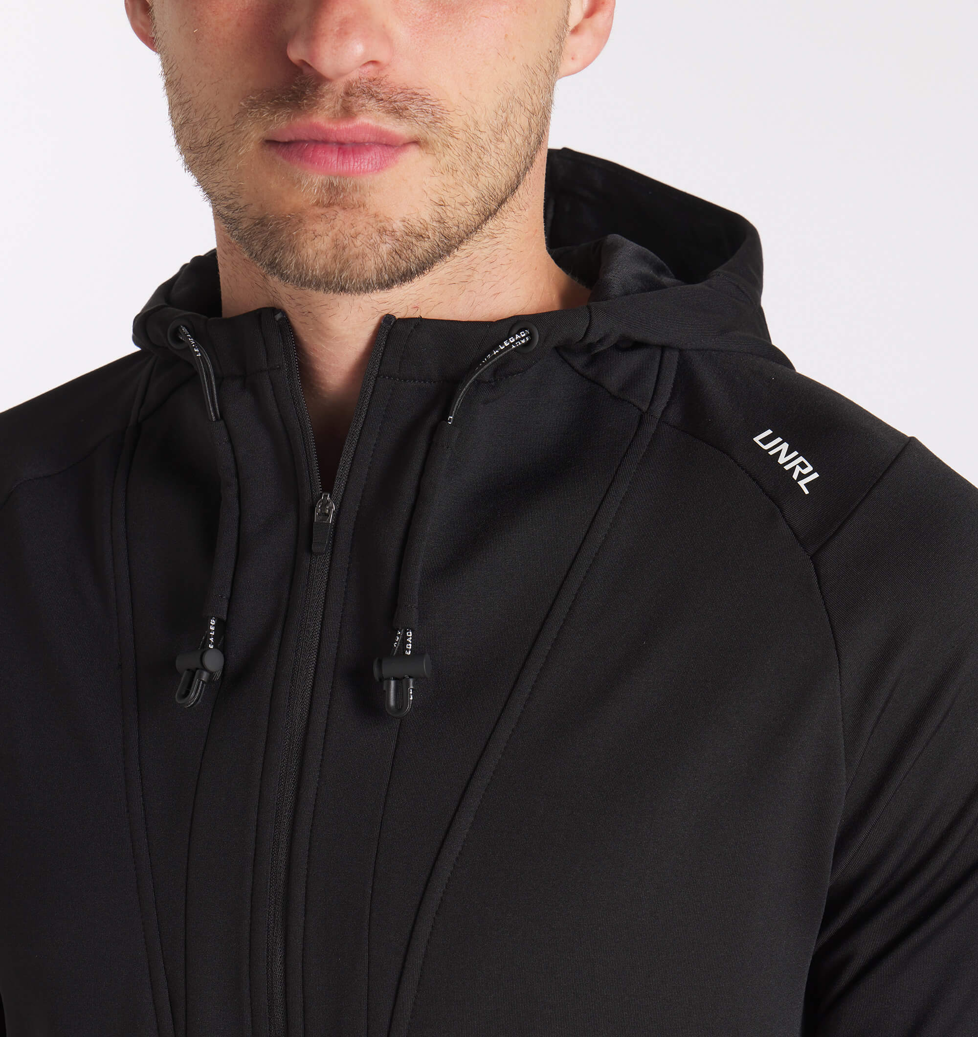 Crossover Half-Zip Hoodie