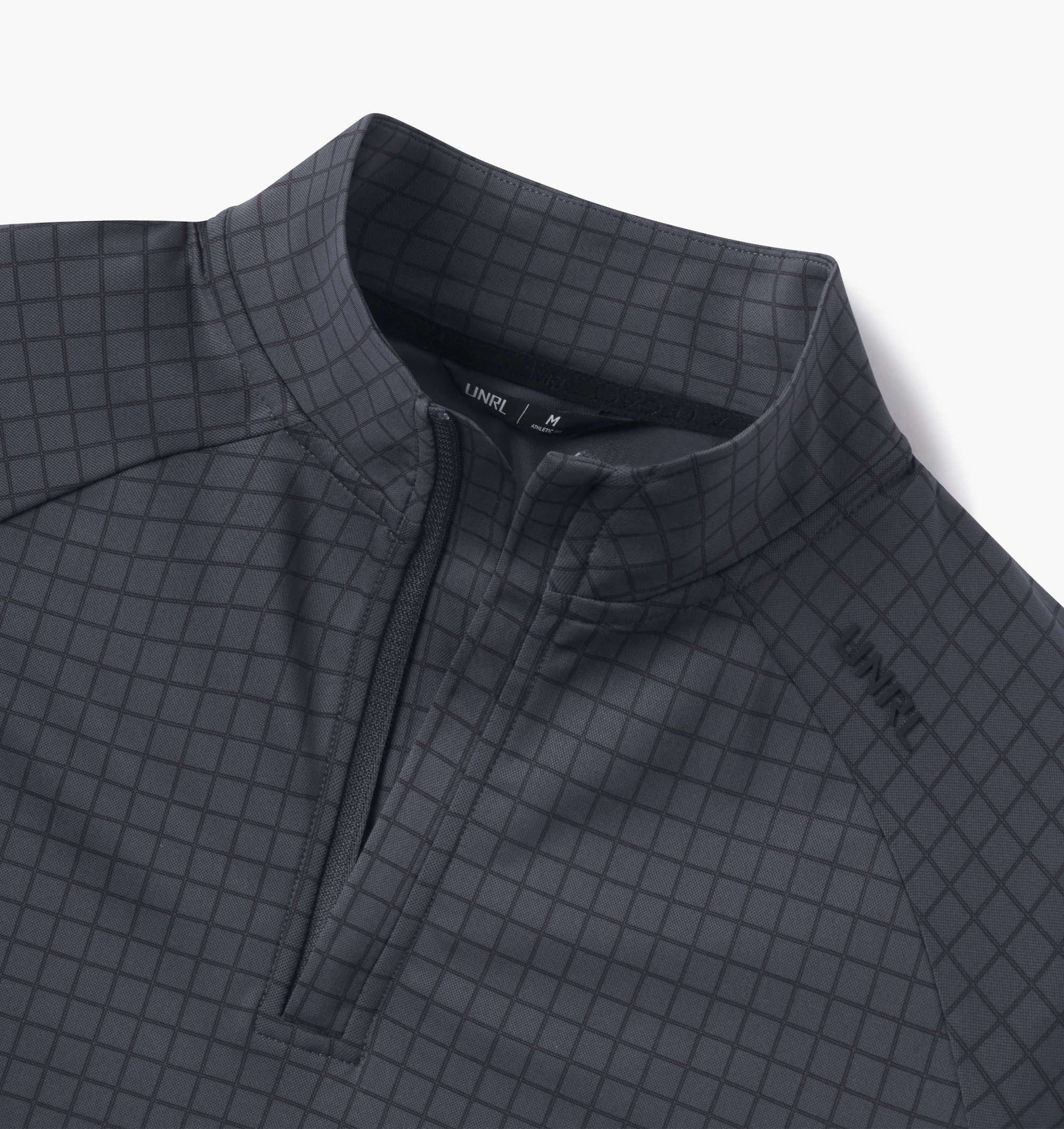 Highlands Quarter Zip - Iron Plaid - UNRL