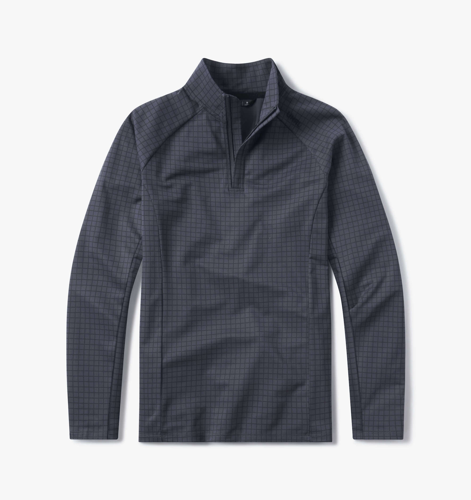 Highlands Quarter Zip - Iron Plaid - UNRL