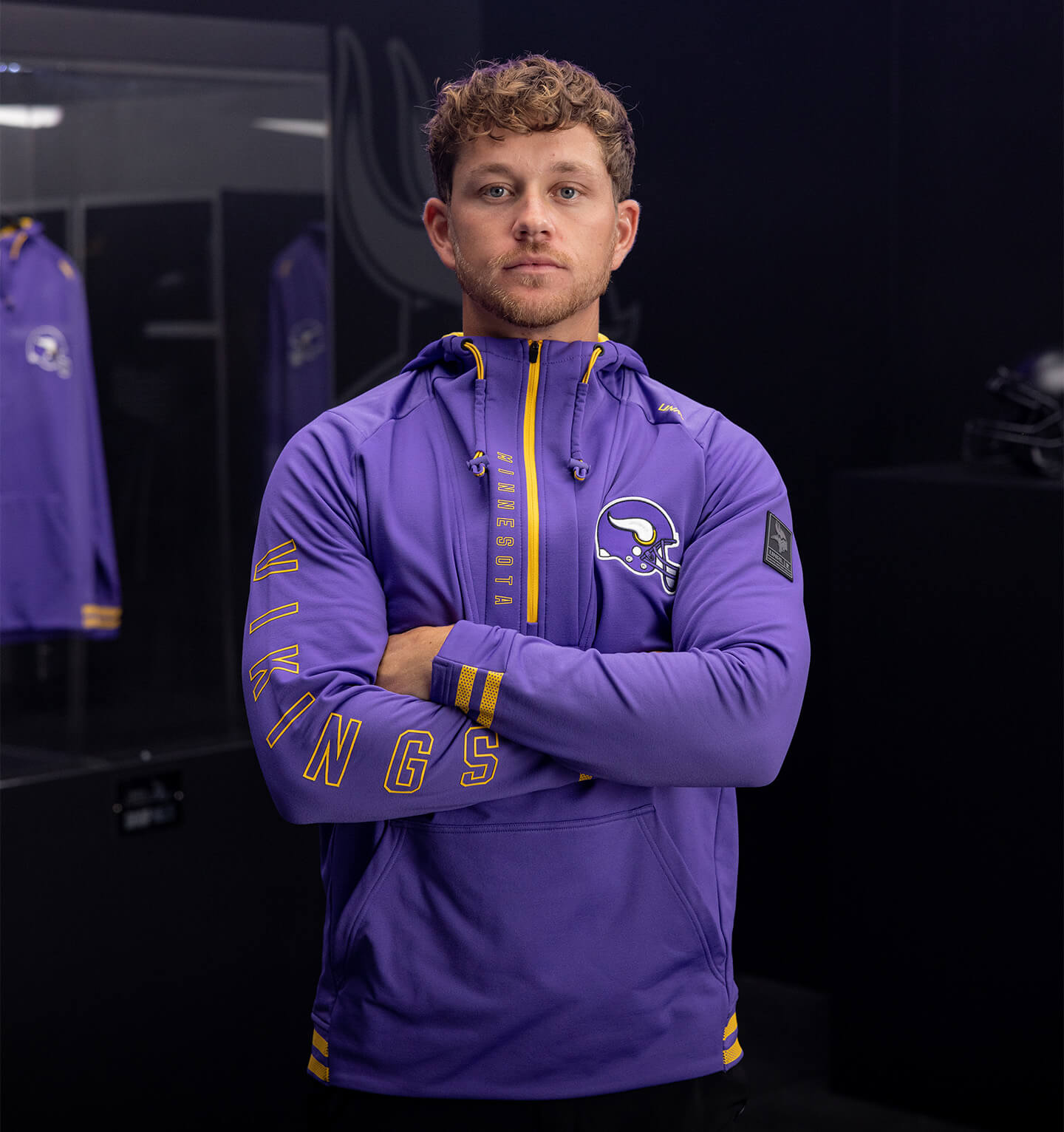 UNRL x Minnesota Vikings Crossover Half - Zip No. 5 - XS - UNRL