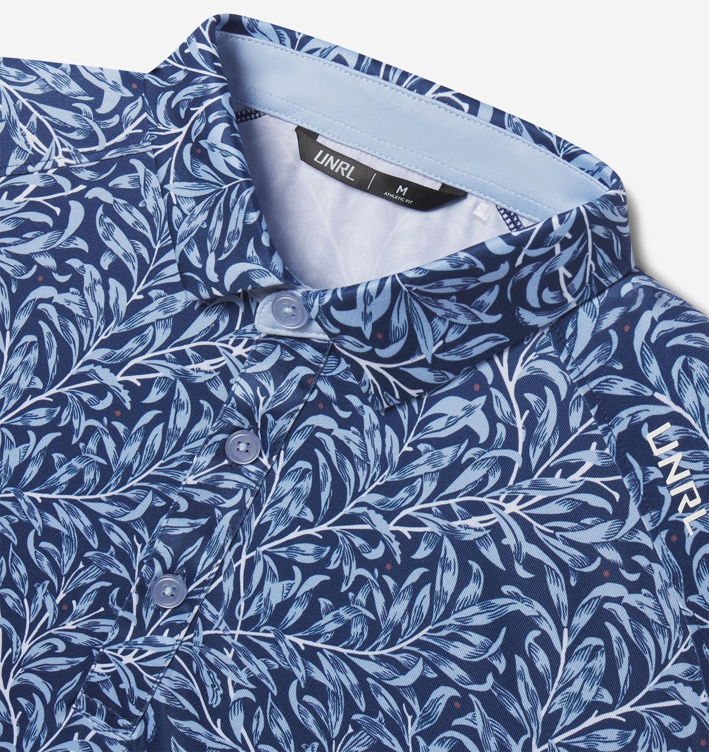 Botanical Polo - Harbor Blue - UNRL