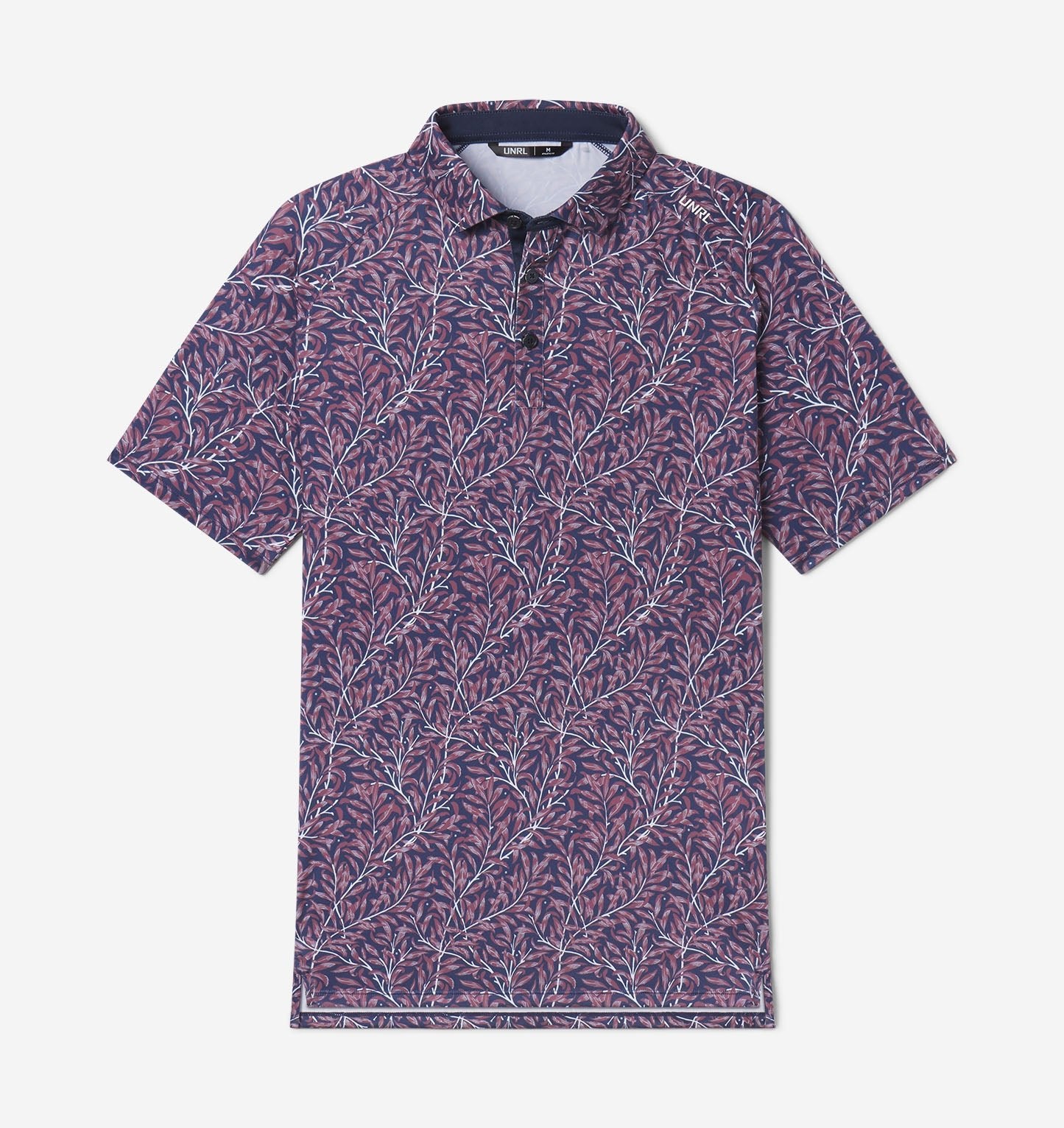 Botanical Polo - Navy - Red - UNRL