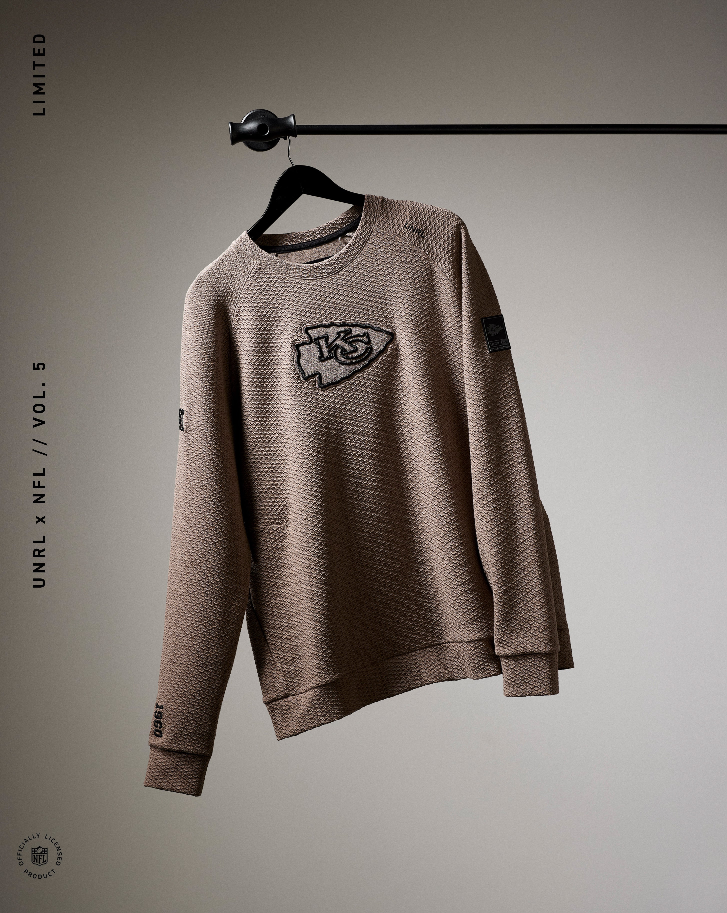 ®︎un UNRL x Chiefs LTD. Elevation Crewneck