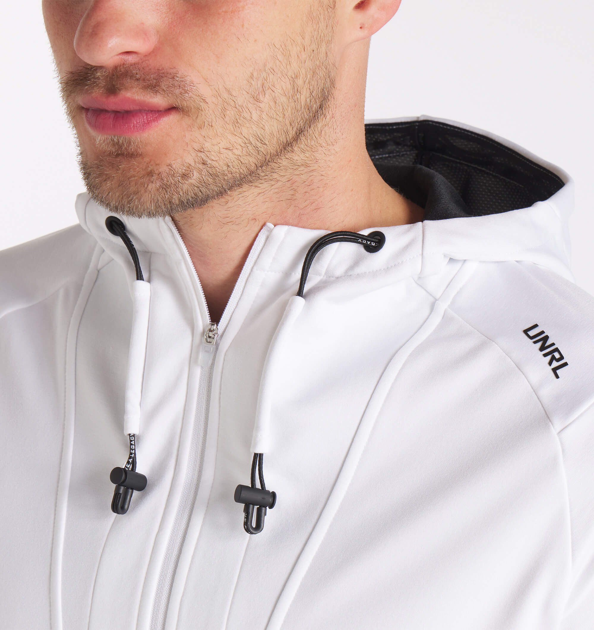 Crossover Half-Zip Hoodie
