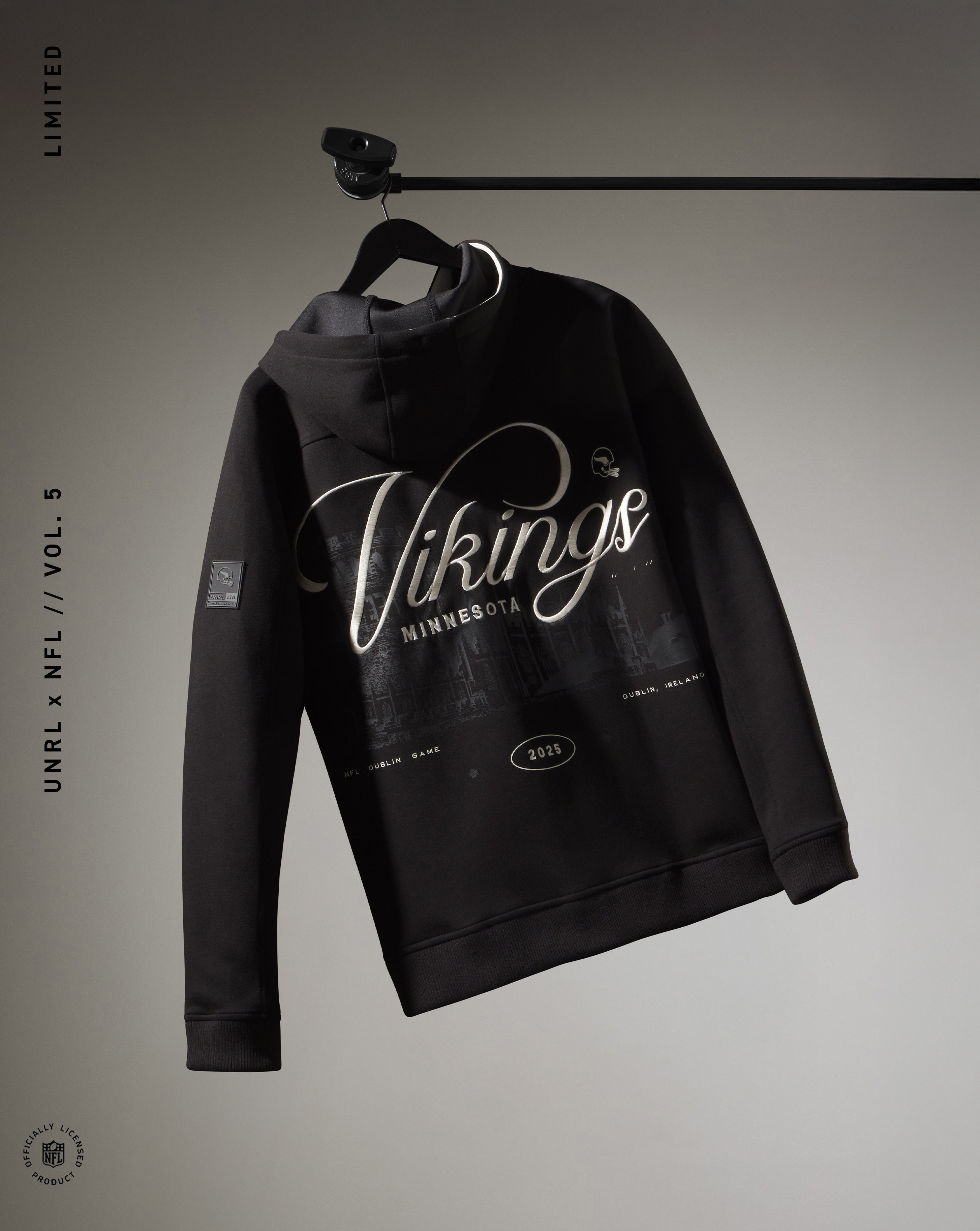UNRL x Vikings LTD. Dublin High Street Hoodie