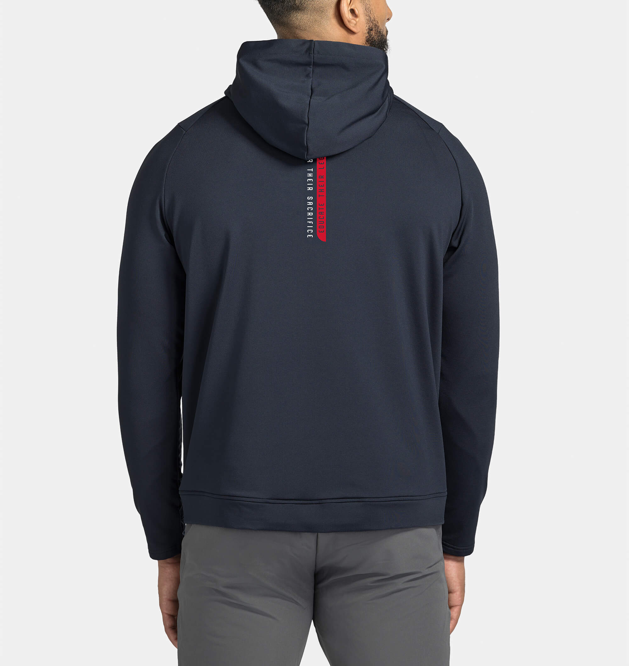 UNRL x Folds of Honor Embossed Crossover Hoodie II