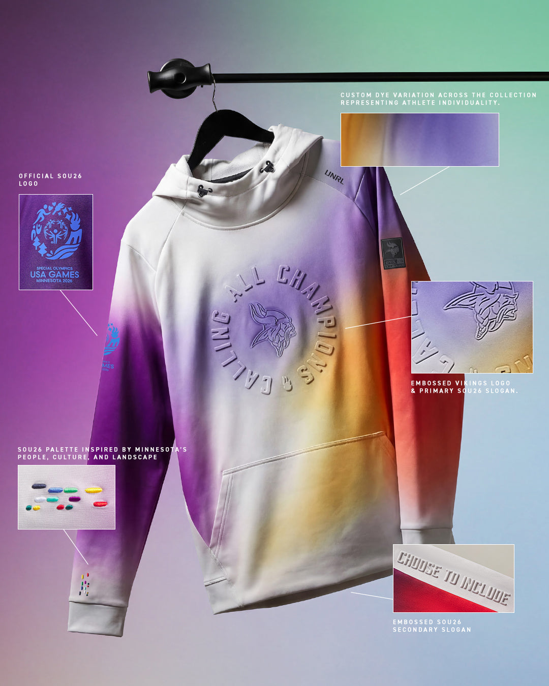 UNRL x Vikings LTD. Crossover Hoodie II [Legacy Edition]