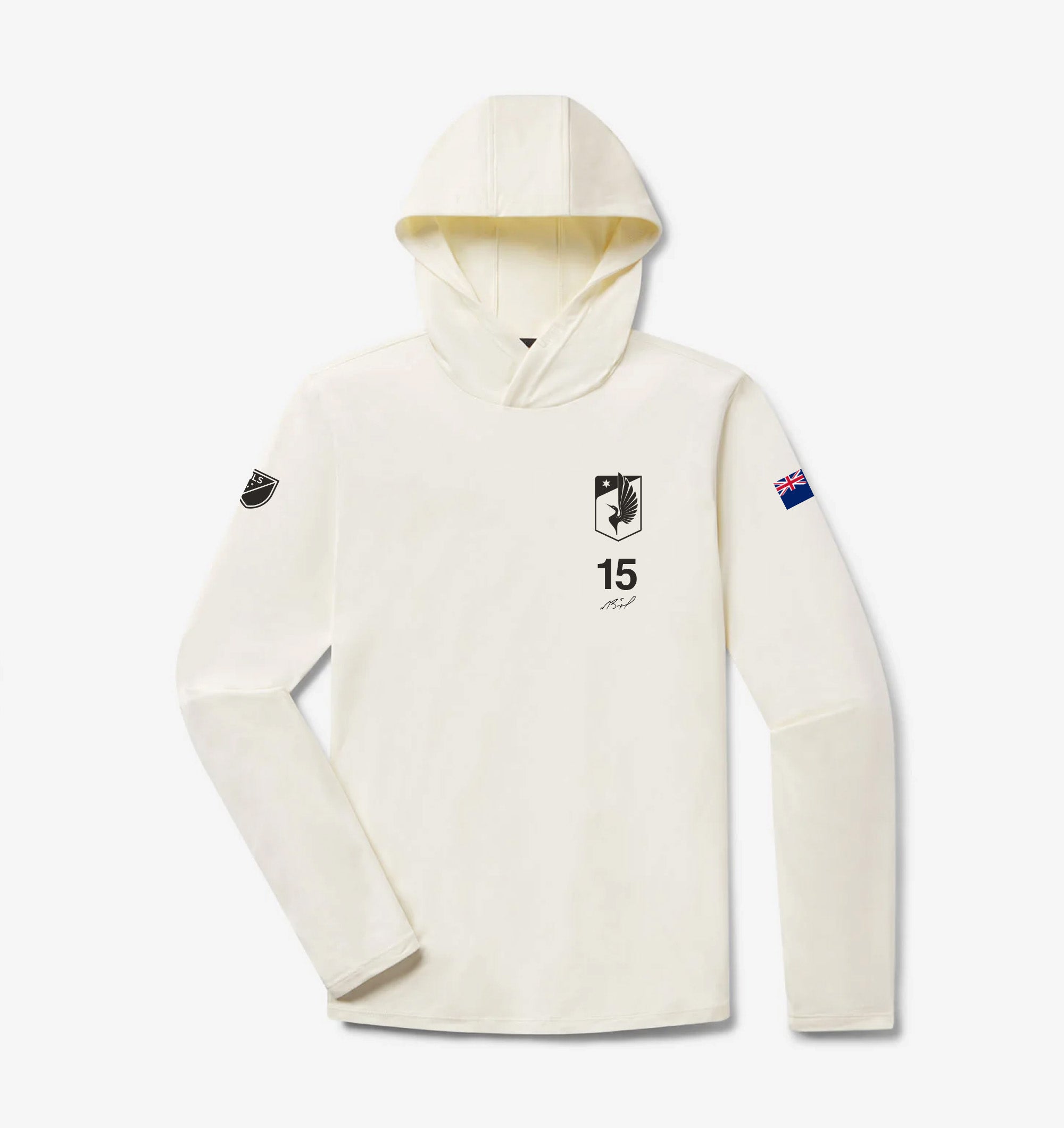 UNRL x MNUFC Boxall Ultra Hooded Long Sleeve