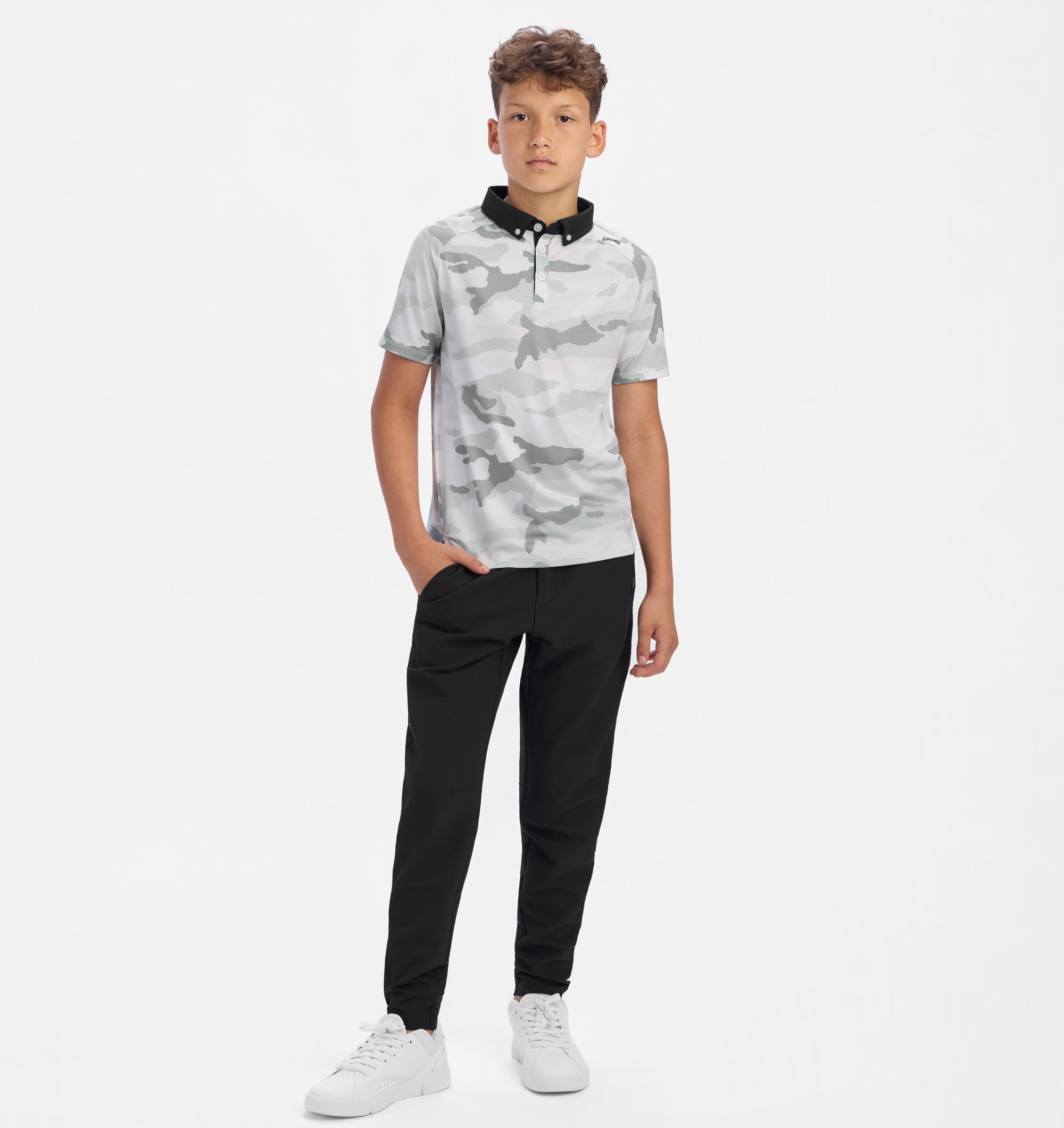 Youth Polar Camo Polo