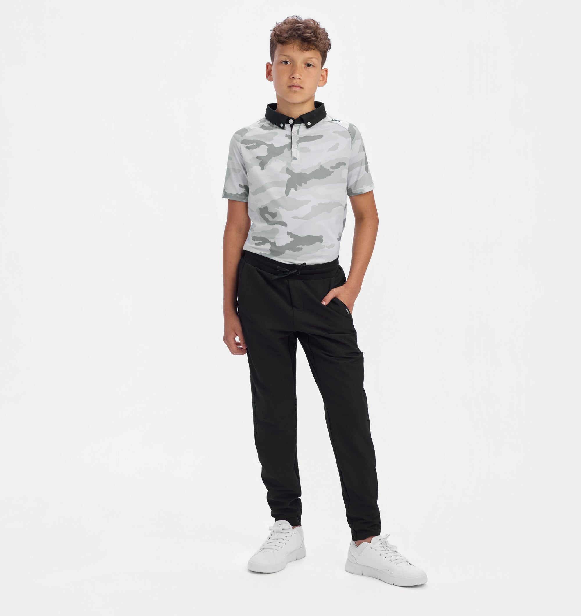 Youth Polar Camo Polo
