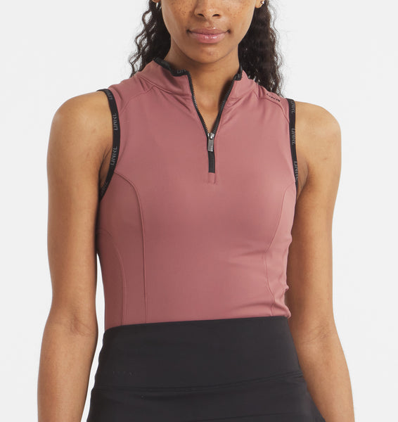UNRL Women | Rosewood Performa Sleeveless Polo