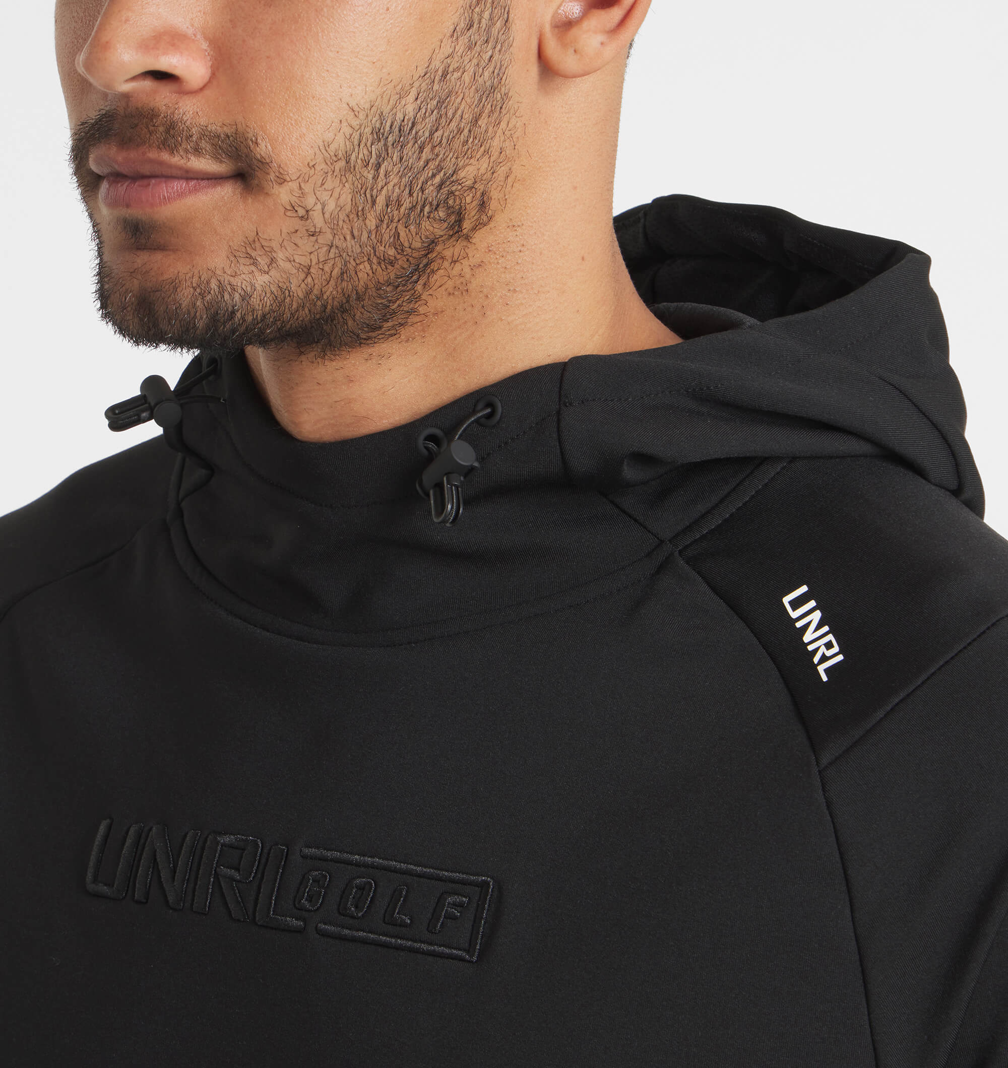 Crossover Hoodie II [Golf] | Men's Black Hoodie – UNRL