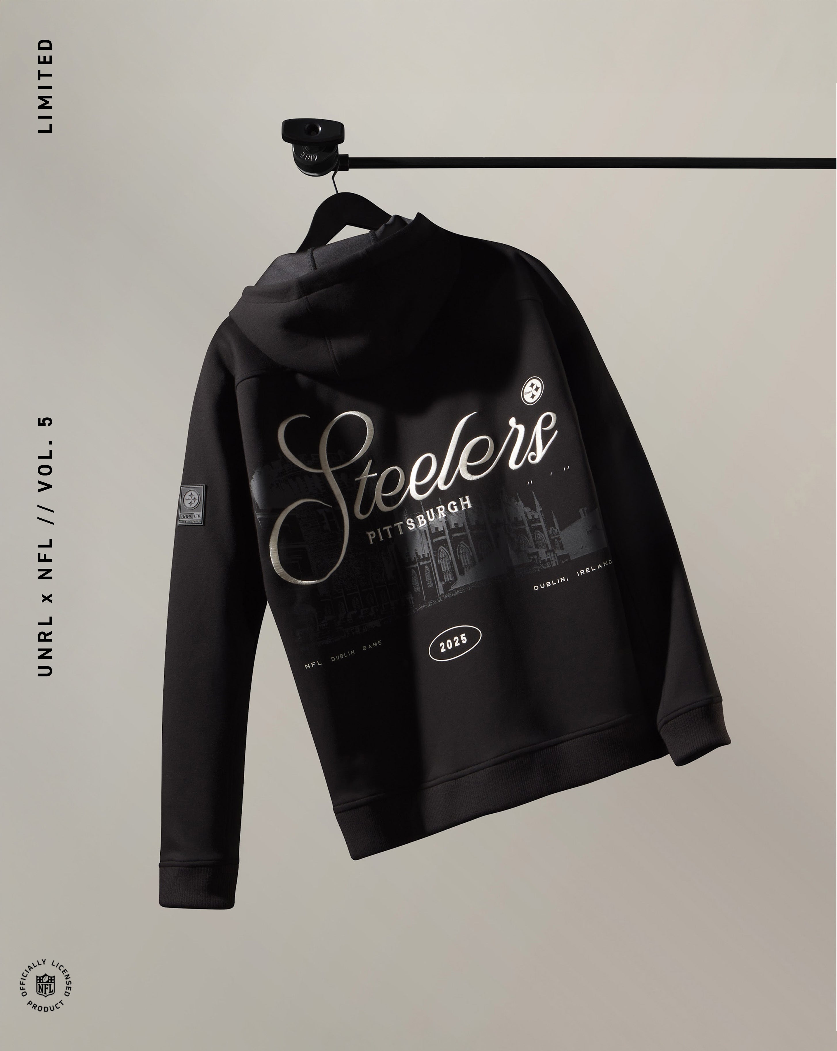 UNRL x Steelers LTD. Dublin High Street Hoodie