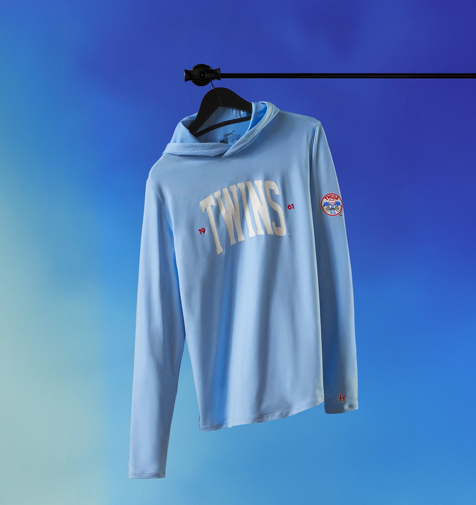 UNRL x Minnesota Twins Ultra Hooded Long Sleeve