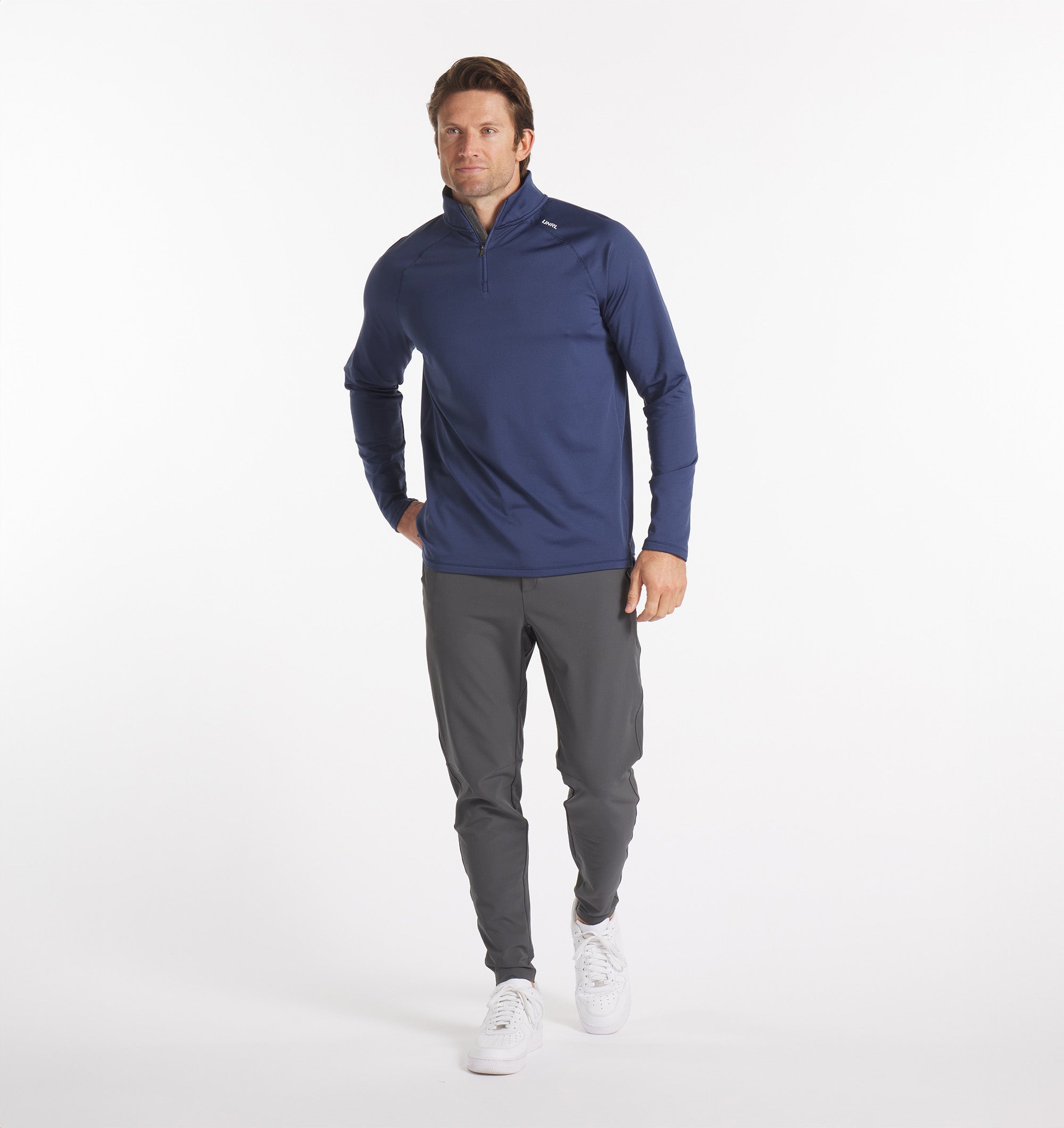 Interlock Quarter Zip