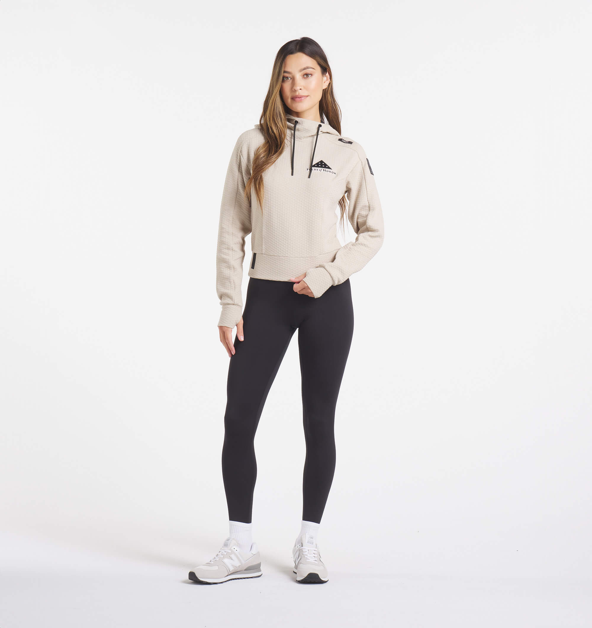 UNRL x Folds of Honor LTD. Ascend Hoodie | Sand