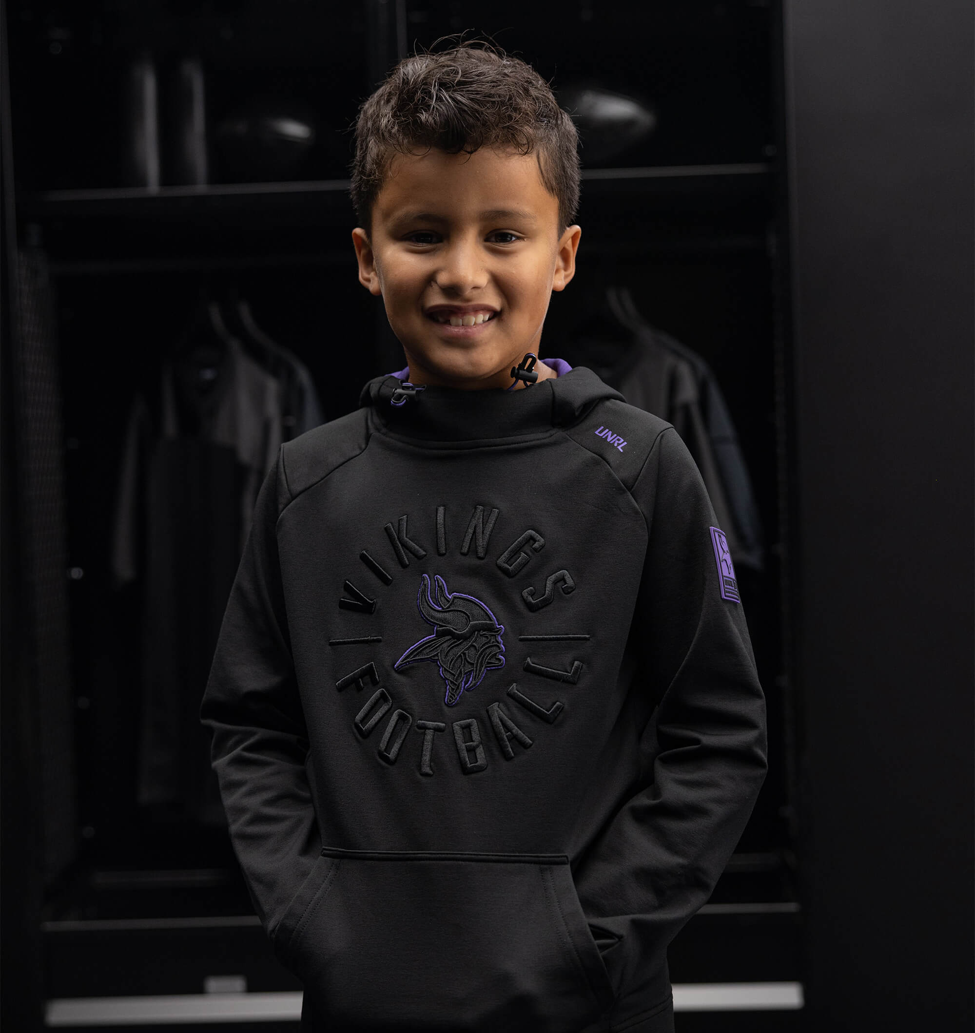 Youth UNRL x Minnesota Vikings Crossover Hoodie [Encore]