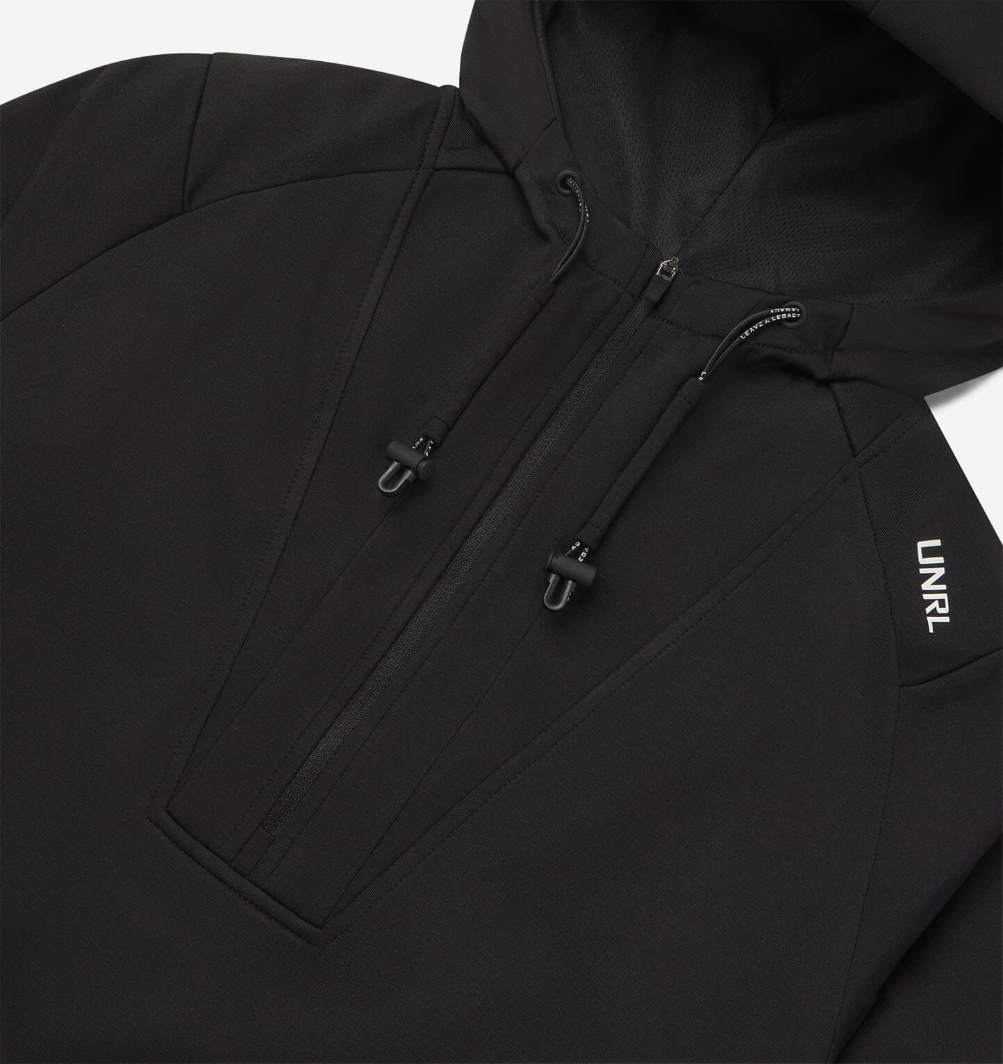 Crossover Half-Zip Hoodie