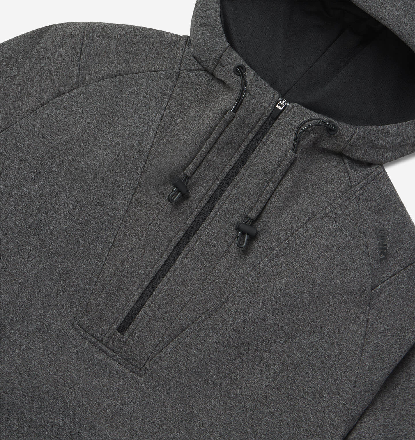 Crossover Half-Zip Hoodie