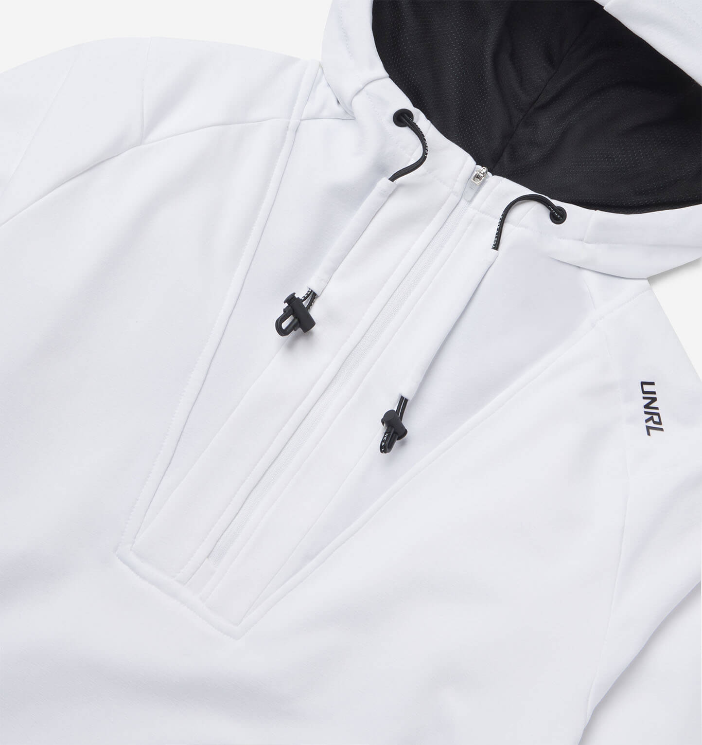 Crossover Half-Zip Hoodie