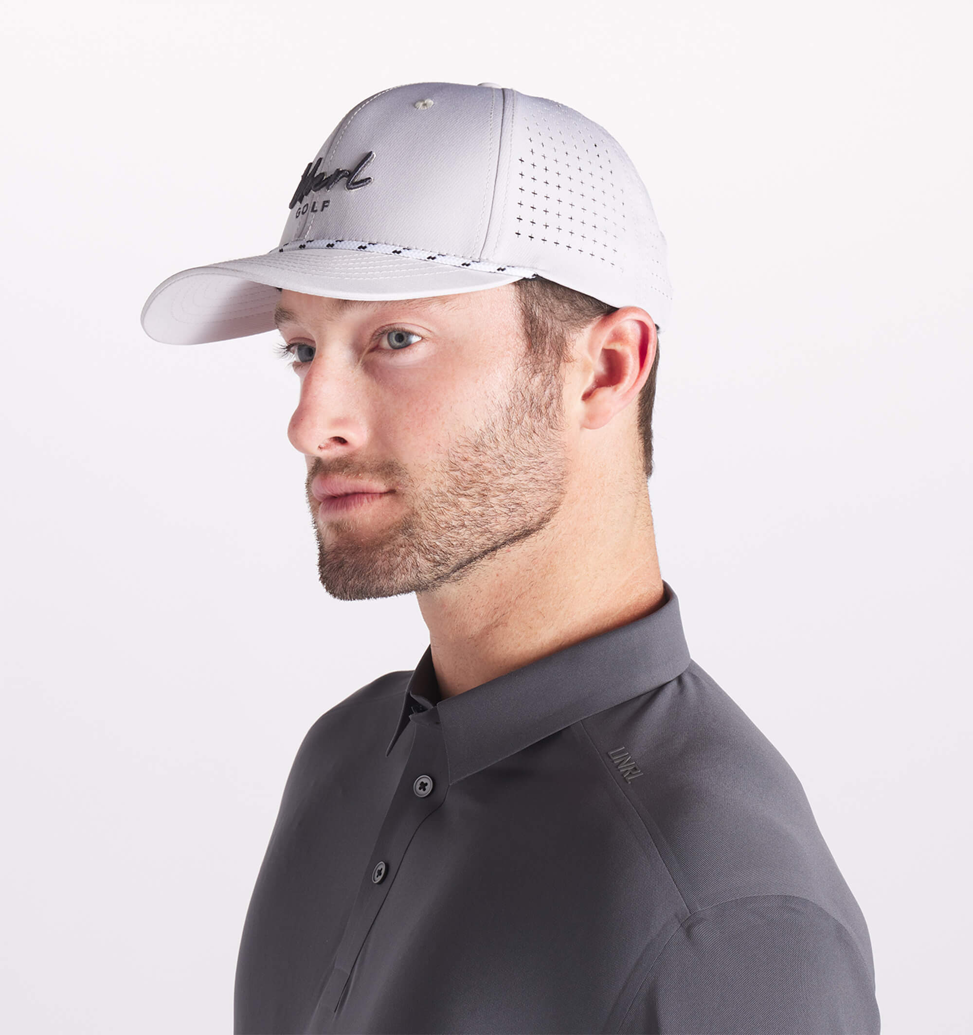 UNRL Golf Script Rope Snapback [Mid-Pro]